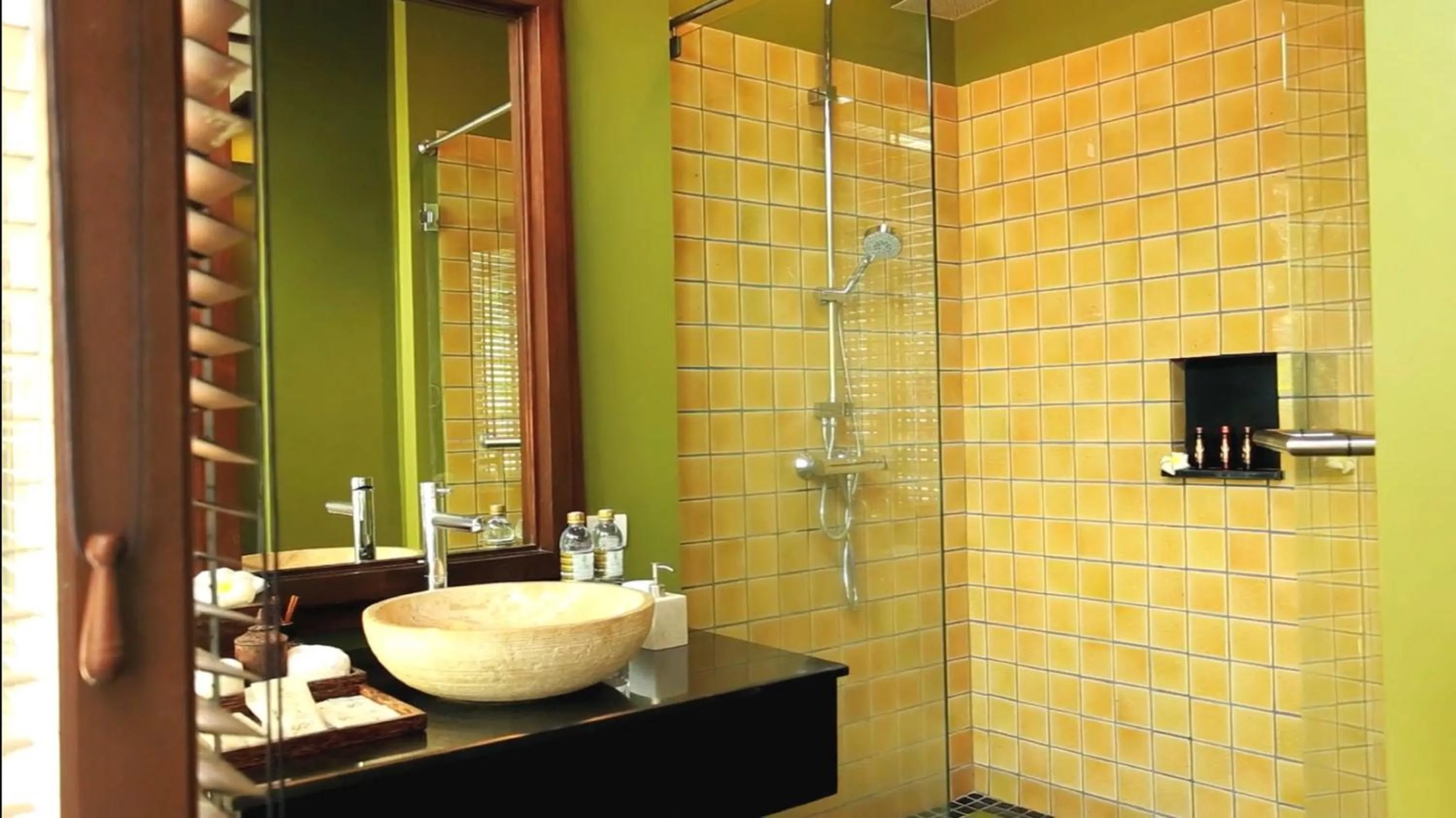 Shower in Nora Buri Resort & Spa - SHA Extra Plus