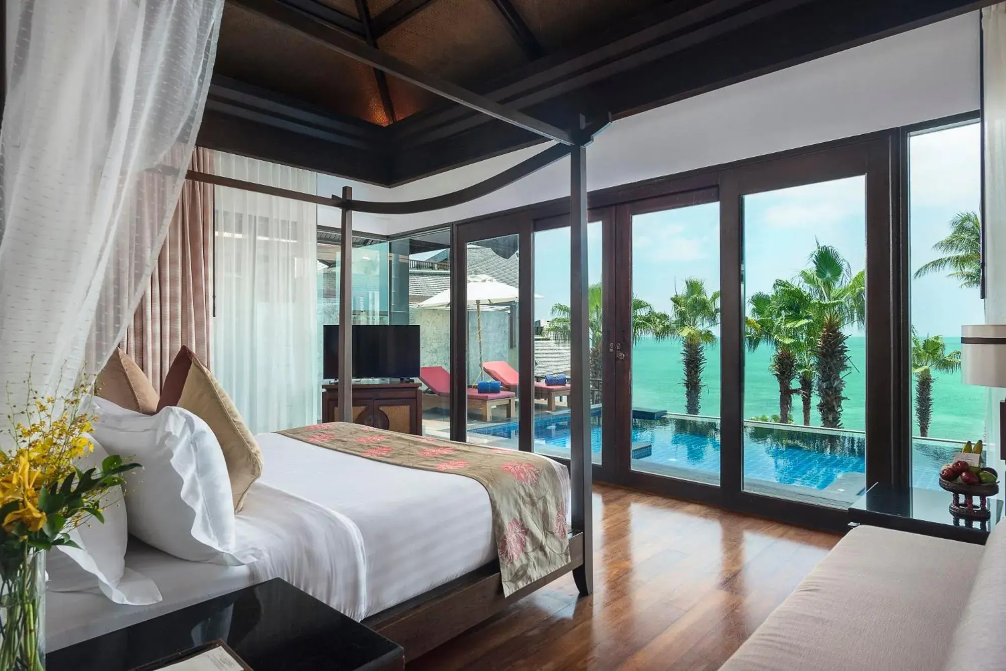 Sea view, Bed in Nora Buri Resort & Spa - SHA Extra Plus Sea view, Bed in Nora Buri Resort & Spa - SHA Extra Plus