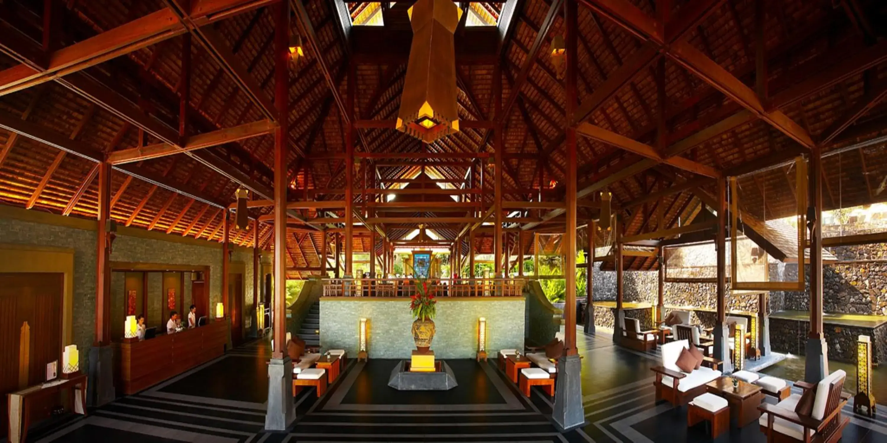 Lobby or reception in Nora Buri Resort & Spa - SHA Extra Plus Lobby or reception in Nora Buri Resort & Spa - SHA Extra Plus