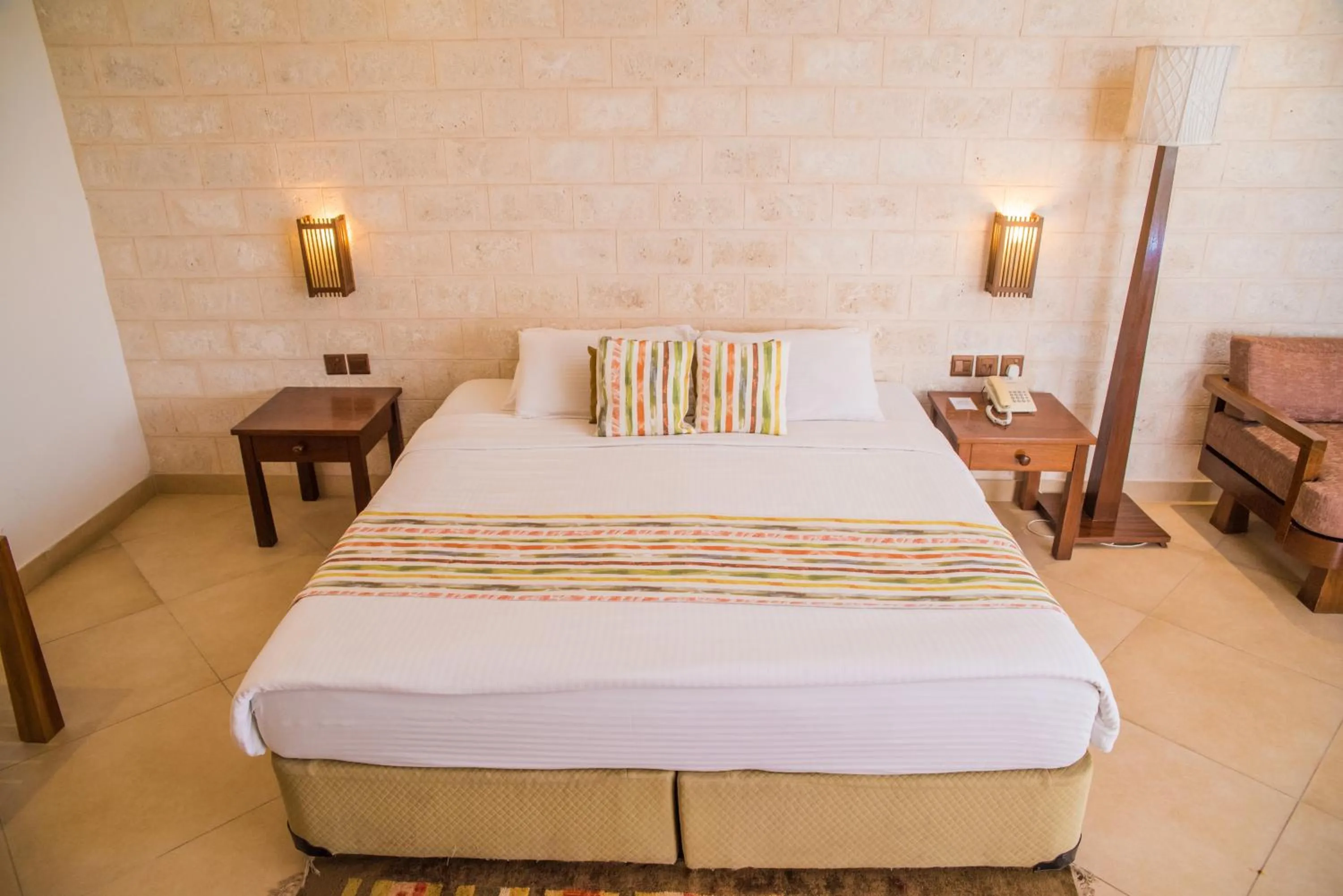 Bed in Nyali Beach Holiday Resort