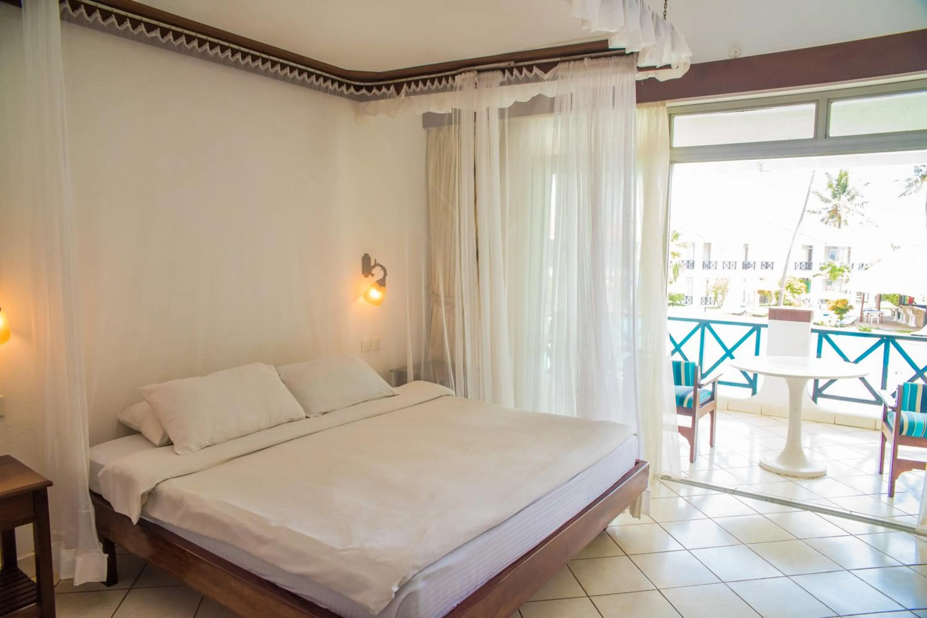 Bed in Nyali Beach Holiday Resort