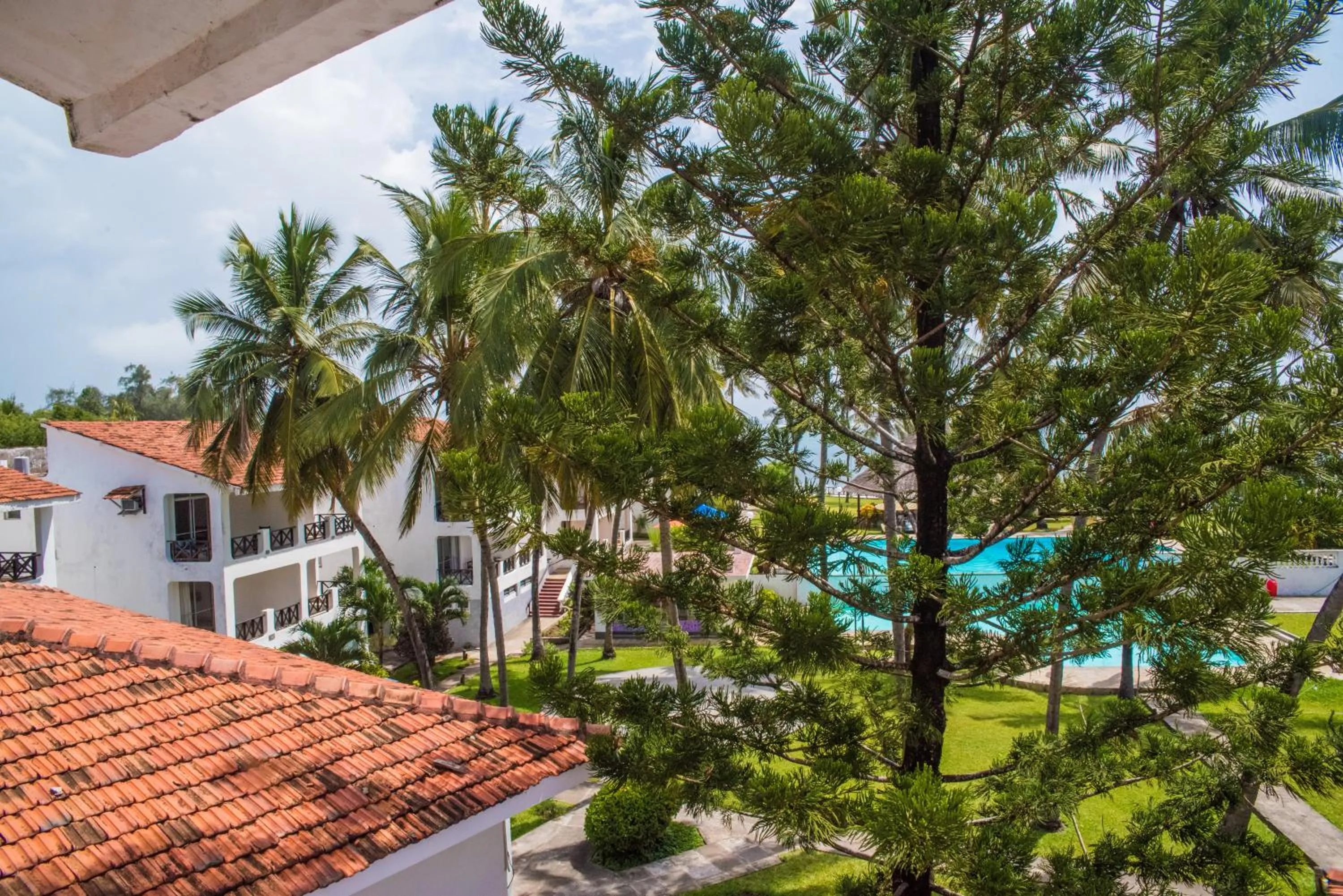 Garden view in Nyali Beach Holiday Resort