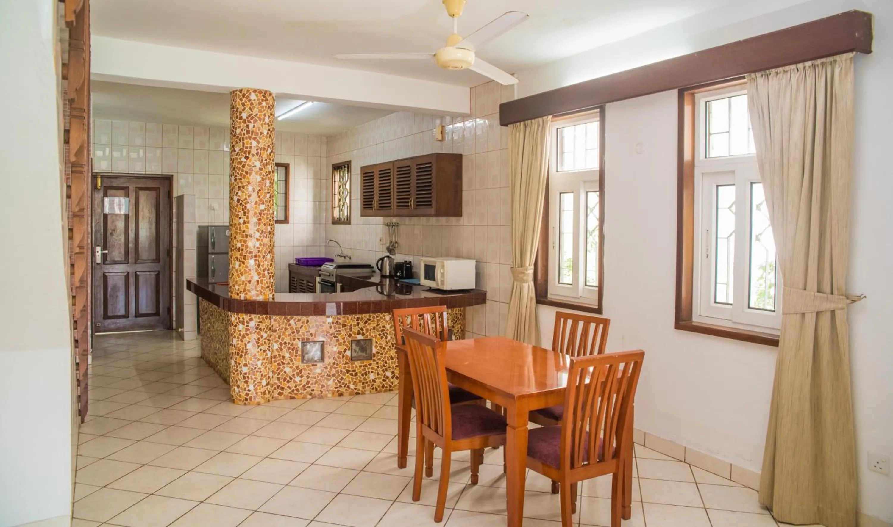 Kitchen or kitchenette in Nyali Beach Holiday Resort