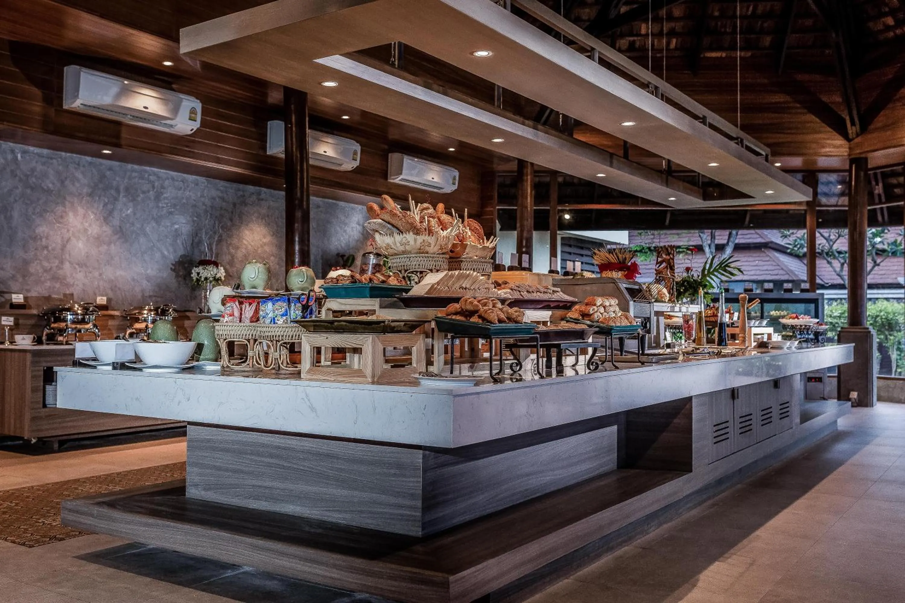 Buffet breakfast in Nora Beach Resort & Spa - SHA Extra Plus