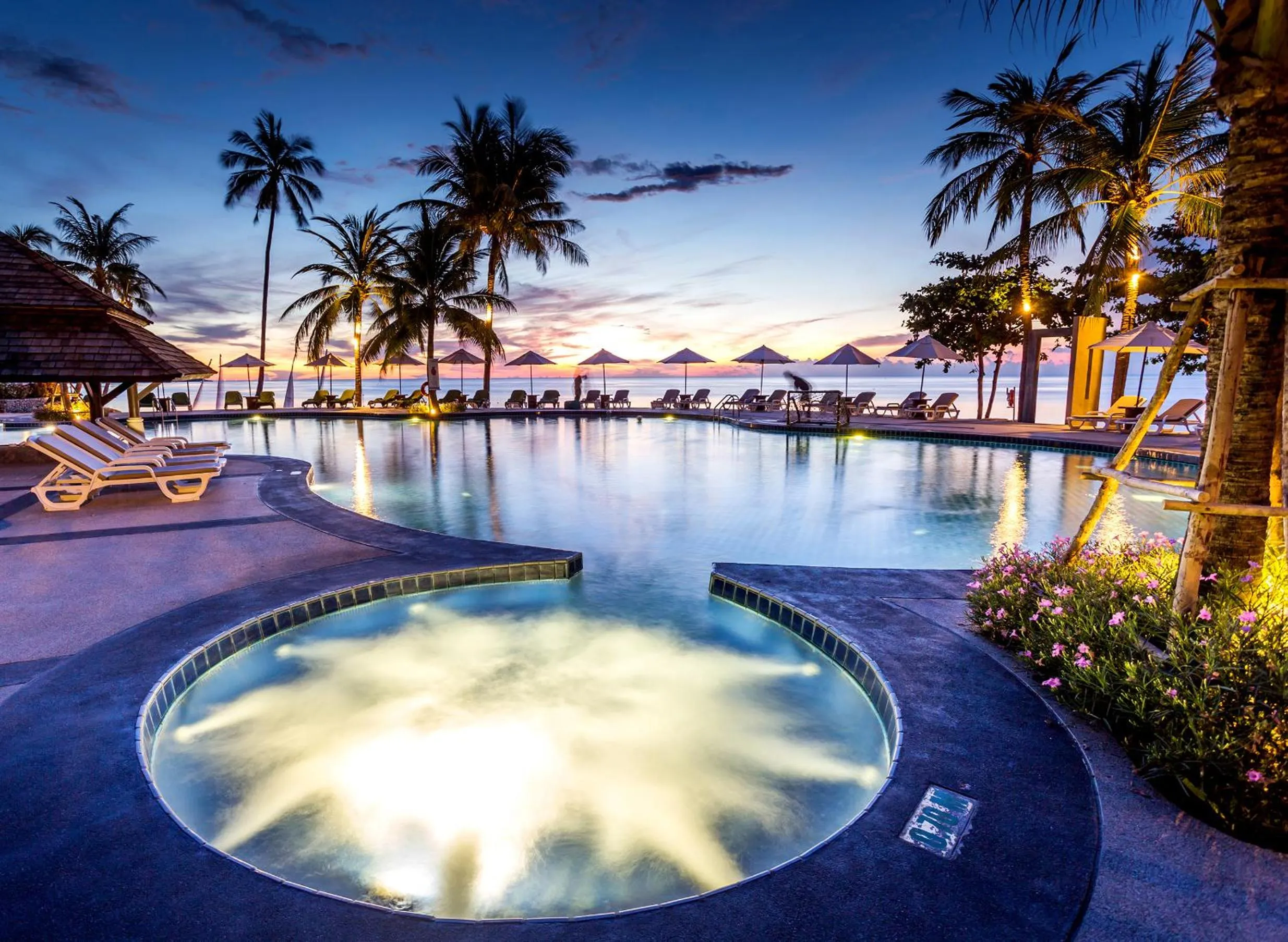 Swimming pool in Nora Beach Resort & Spa - SHA Extra Plus