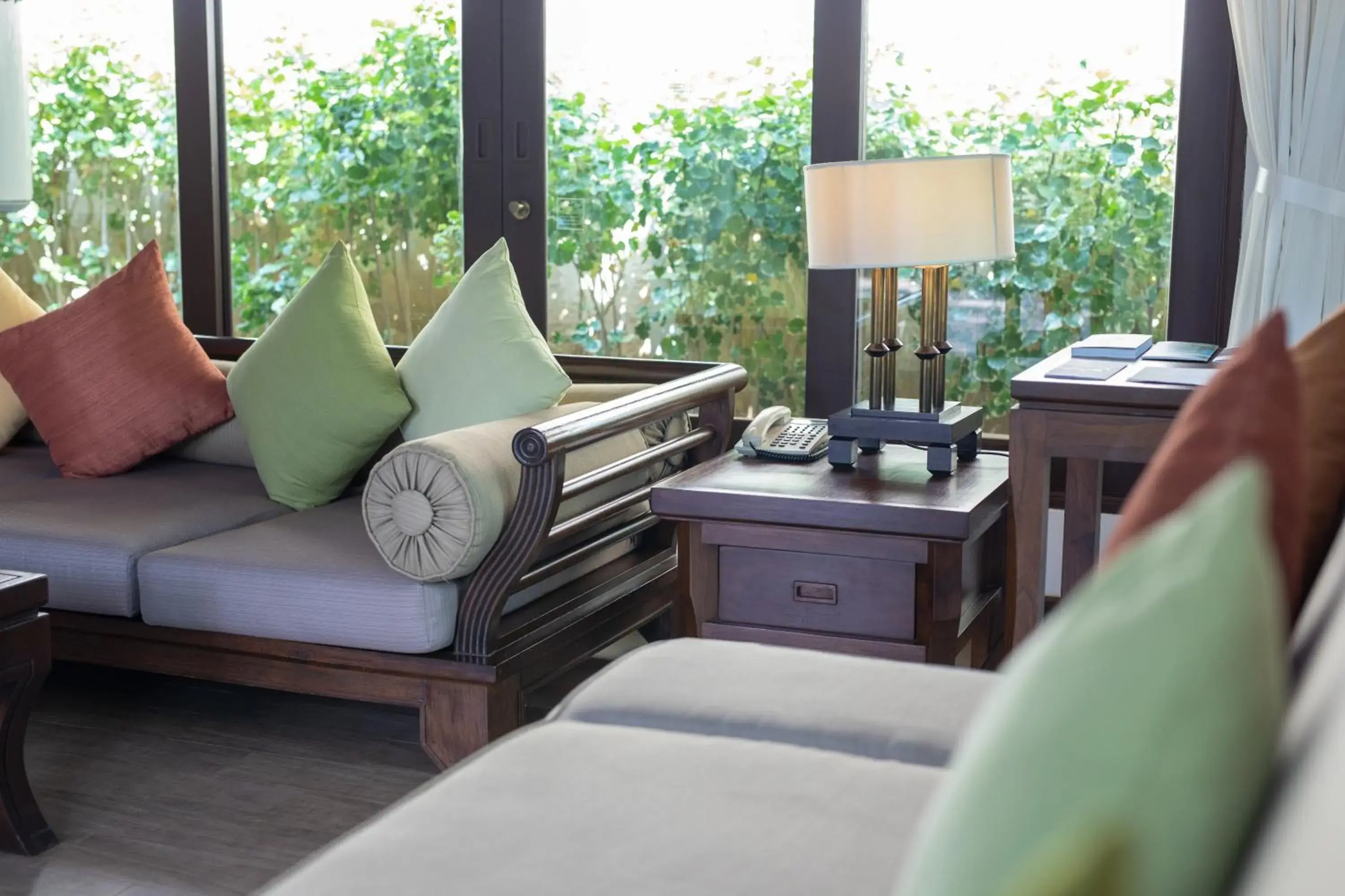 Living room in Nora Beach Resort & Spa - SHA Extra Plus Living room in Nora Beach Resort & Spa - SHA Extra Plus