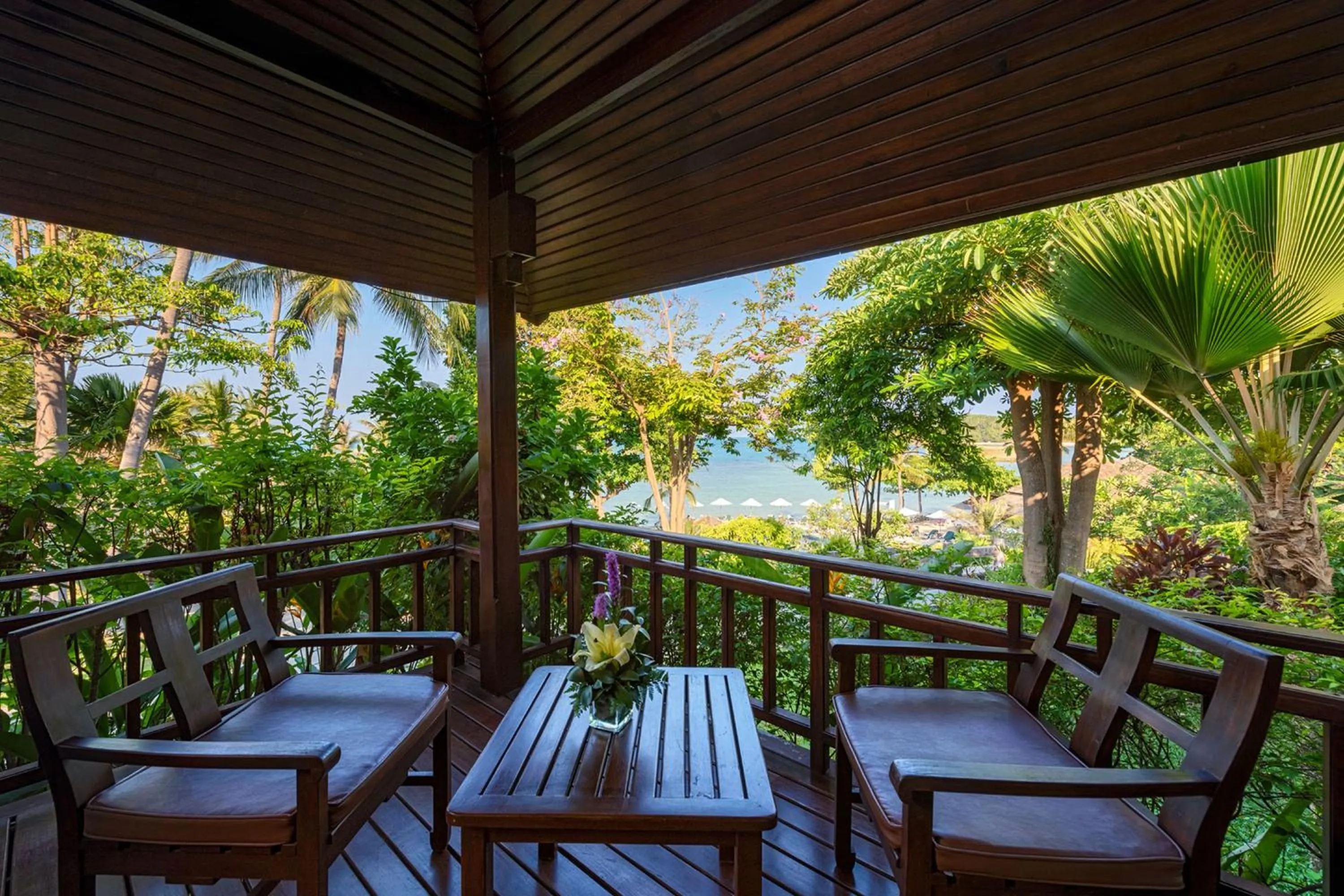 Balcony/Terrace in Nora Beach Resort & Spa - SHA Extra Plus