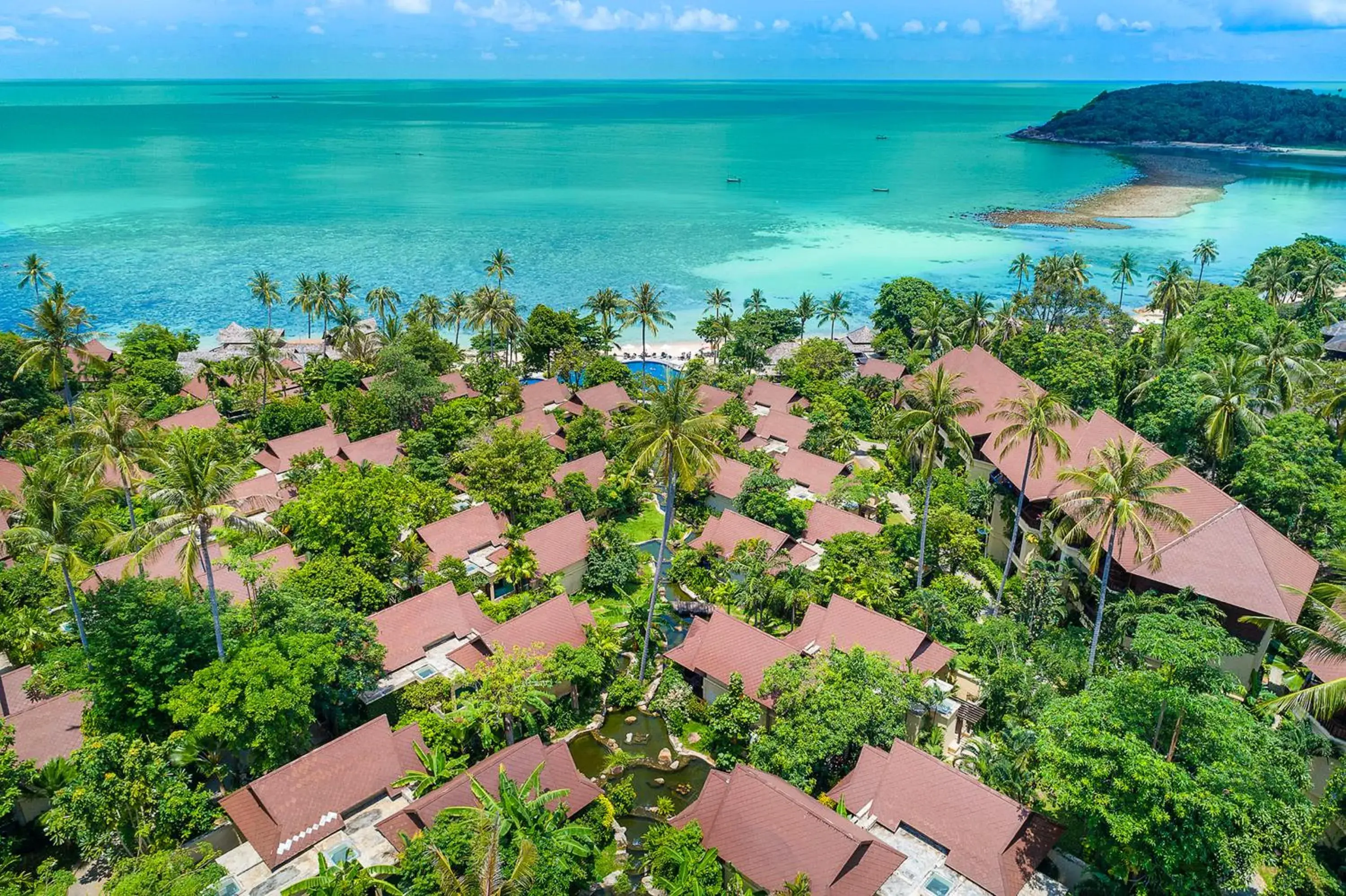 Bird's eye view in Nora Beach Resort & Spa - SHA Extra Plus Bird's eye view in Nora Beach Resort & Spa - SHA Extra Plus