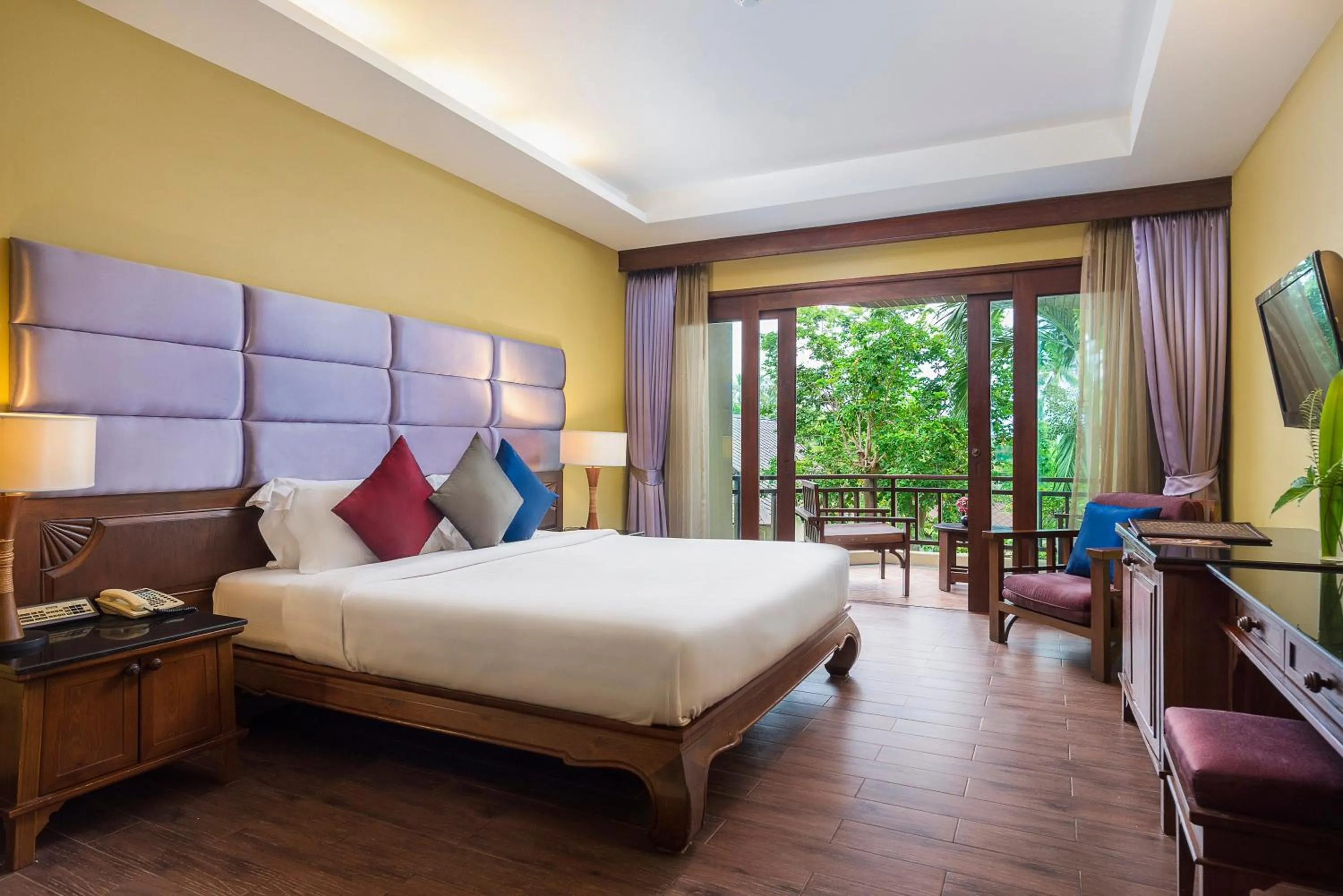 Bedroom, Bed in Nora Beach Resort & Spa - SHA Extra Plus