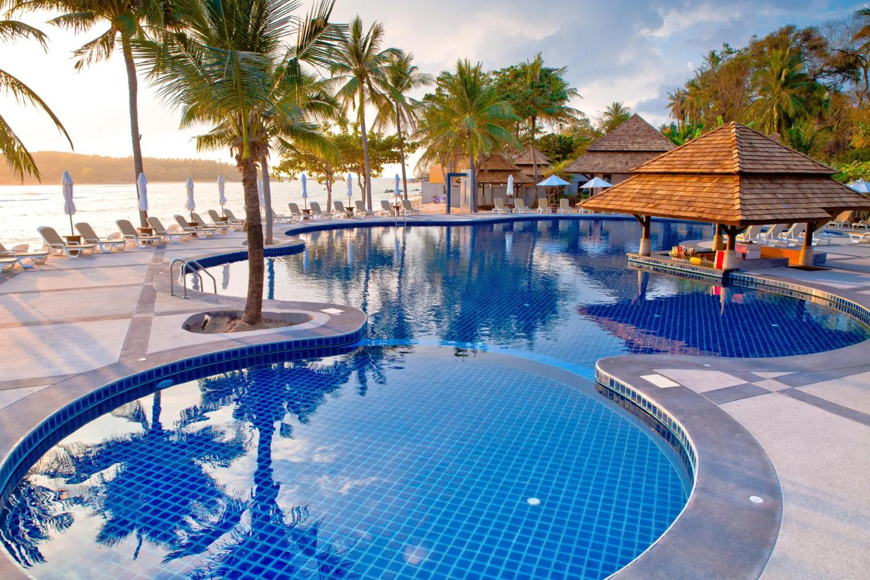 Swimming pool in Nora Beach Resort & Spa - SHA Extra Plus
