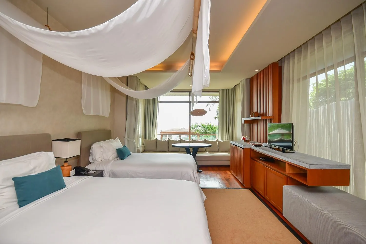 Bedroom in ShaSa Resort - Luxury Beachfront Suites