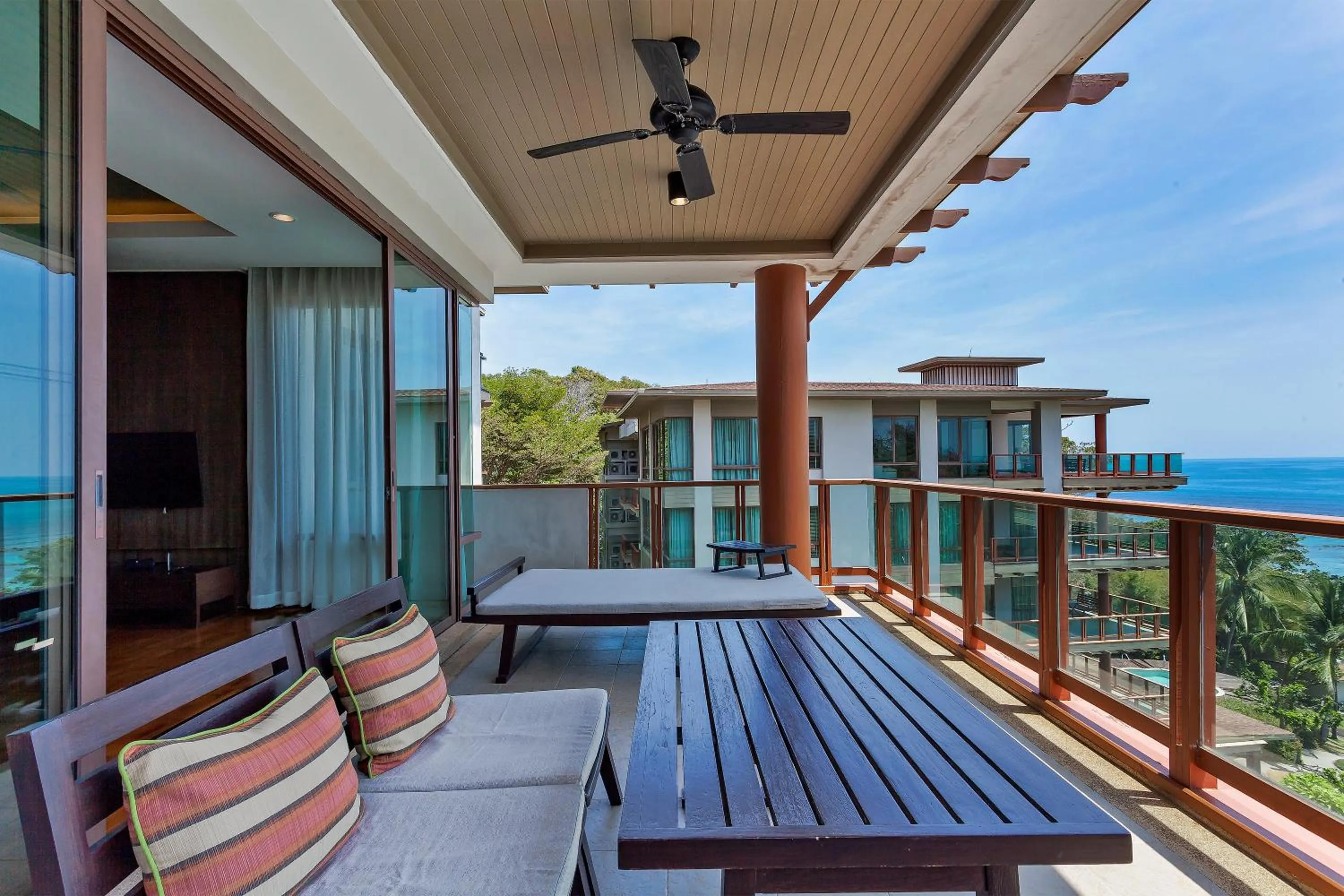 Balcony/Terrace in ShaSa Resort - Luxury Beachfront Suites
