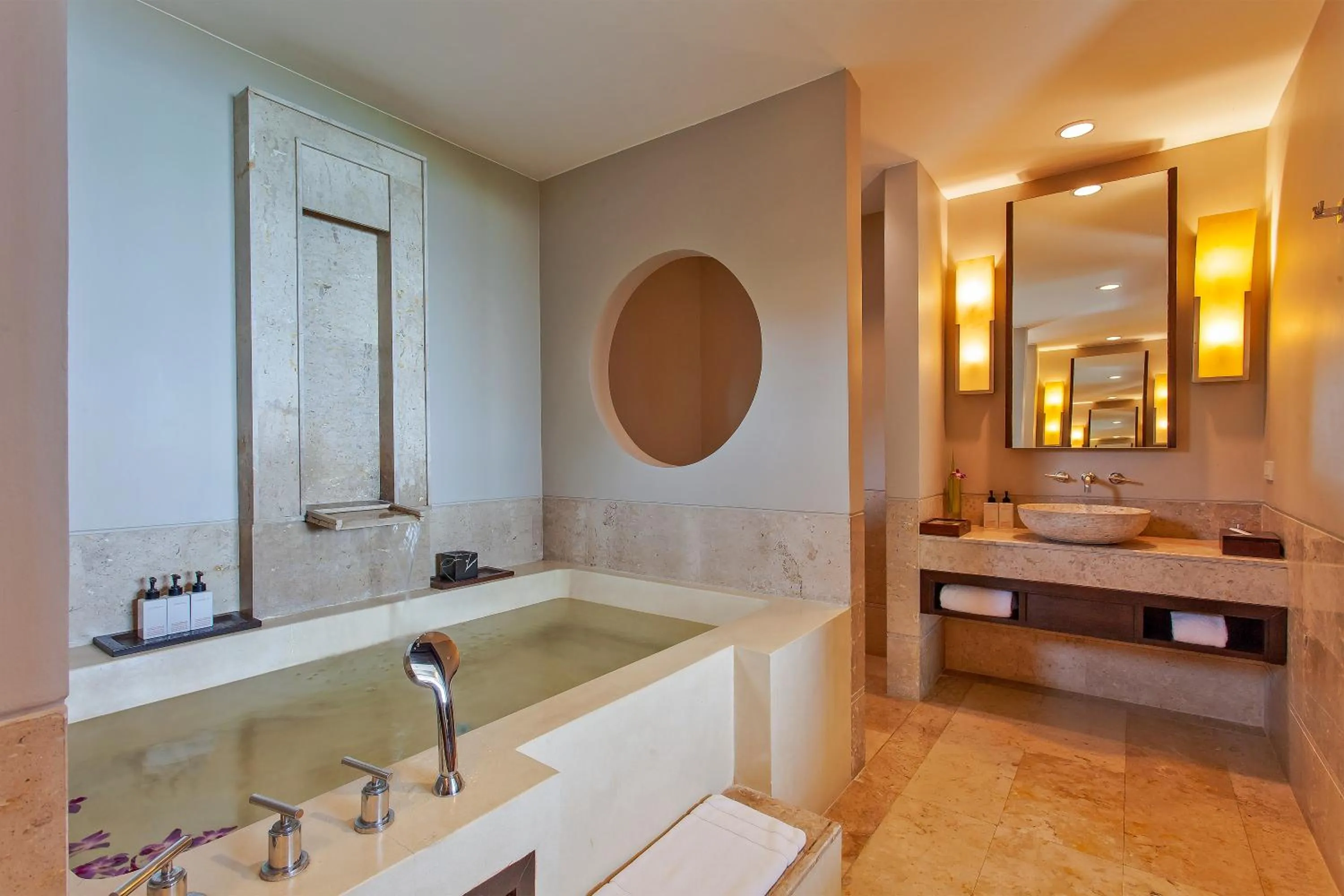 Shower in ShaSa Resort - Luxury Beachfront Suites