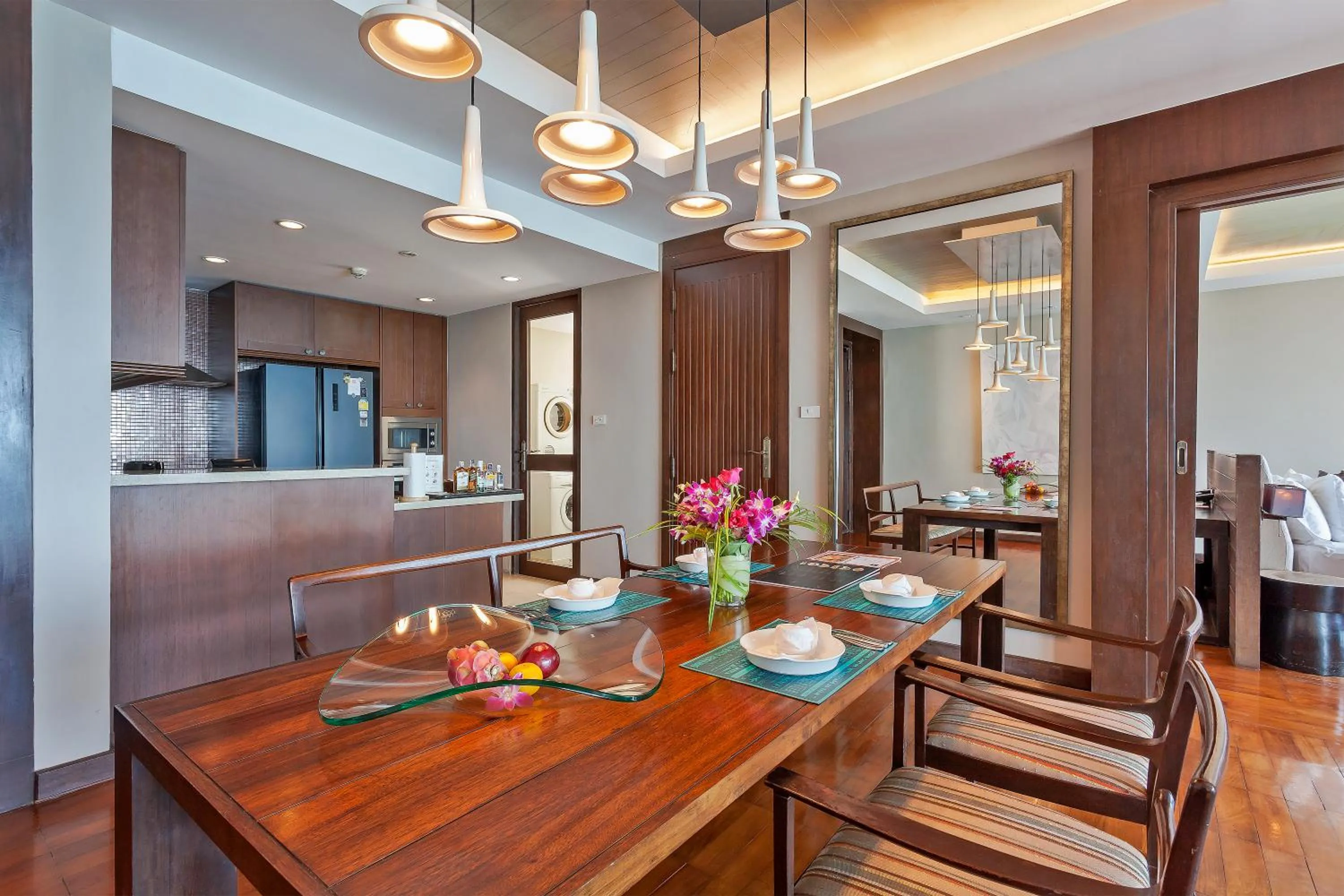 Kitchen or kitchenette in ShaSa Resort - Luxury Beachfront Suites