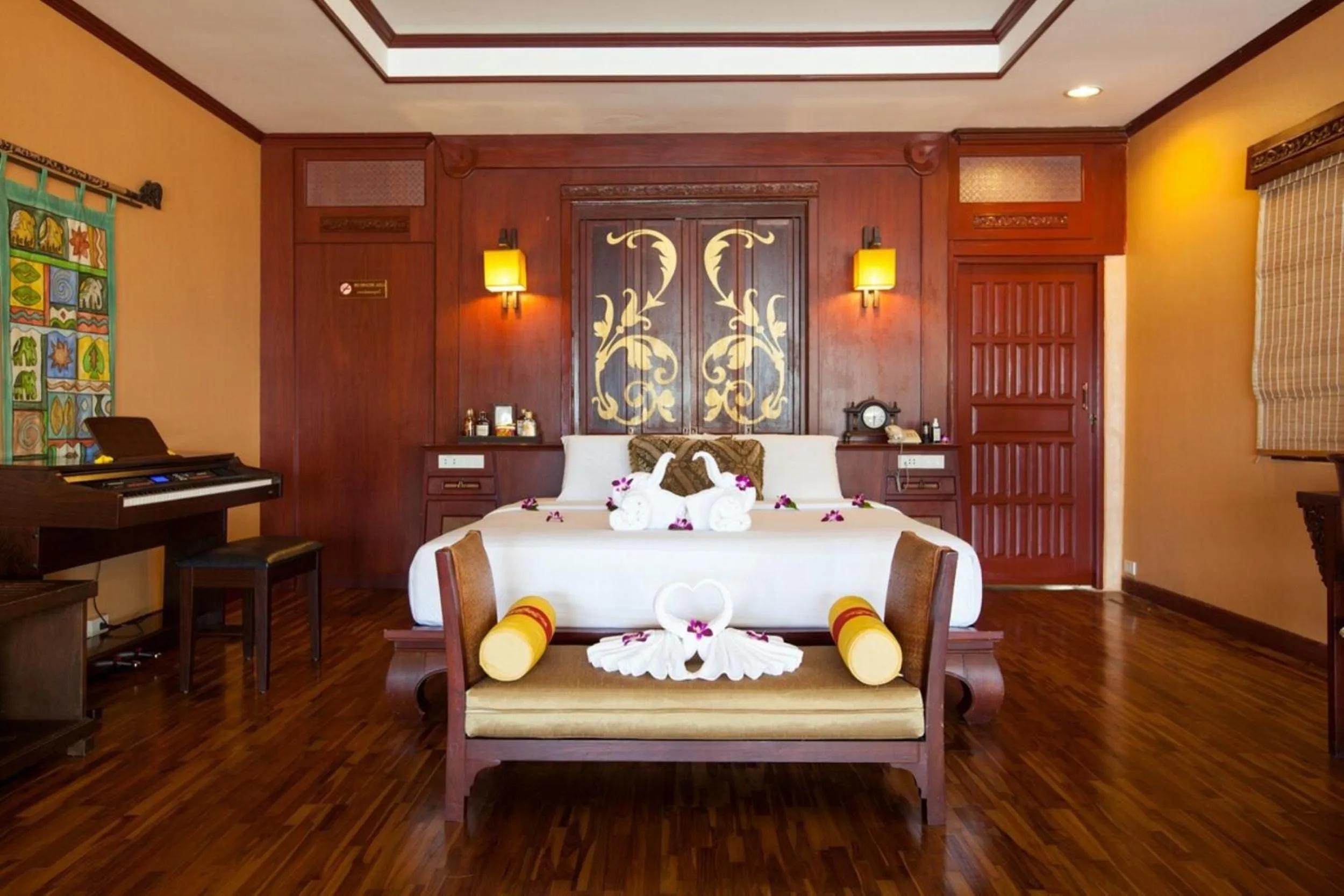 Bed in The Aiyapura Koh Chang