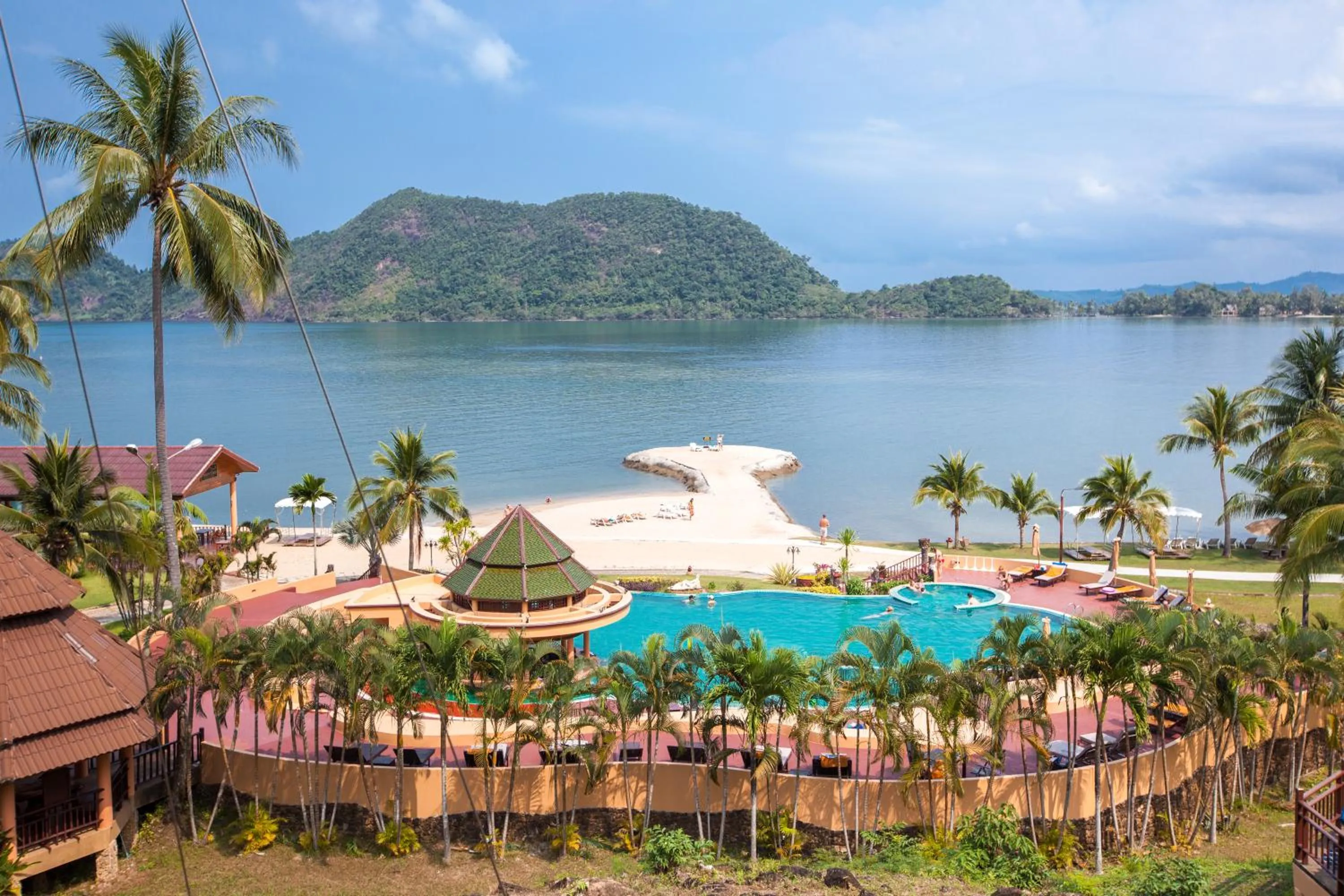 Garden view in The Aiyapura Koh Chang