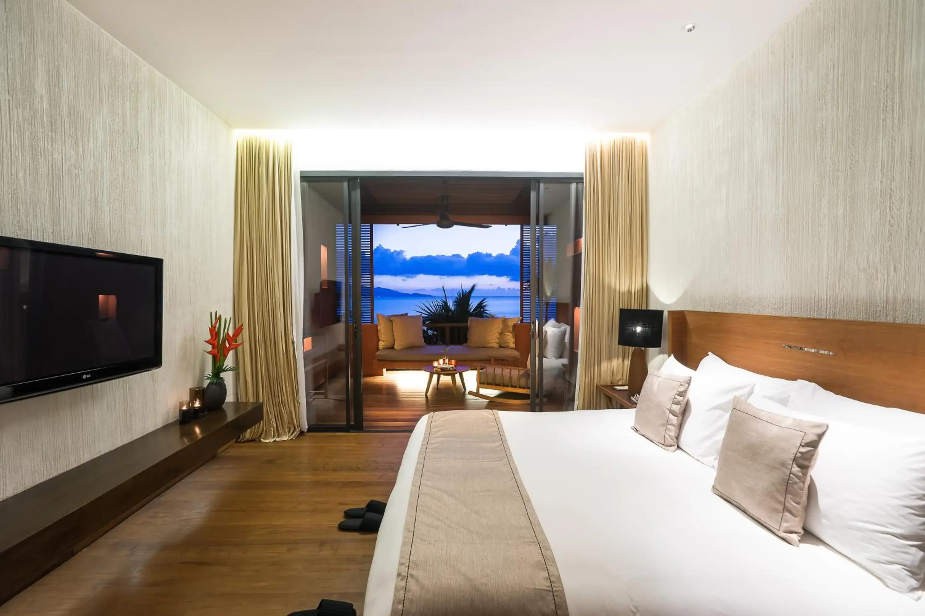 Bed in Hansar Samui Resort & Spa - SHA Extra Plus Bed in Hansar Samui Resort & Spa - SHA Extra Plus