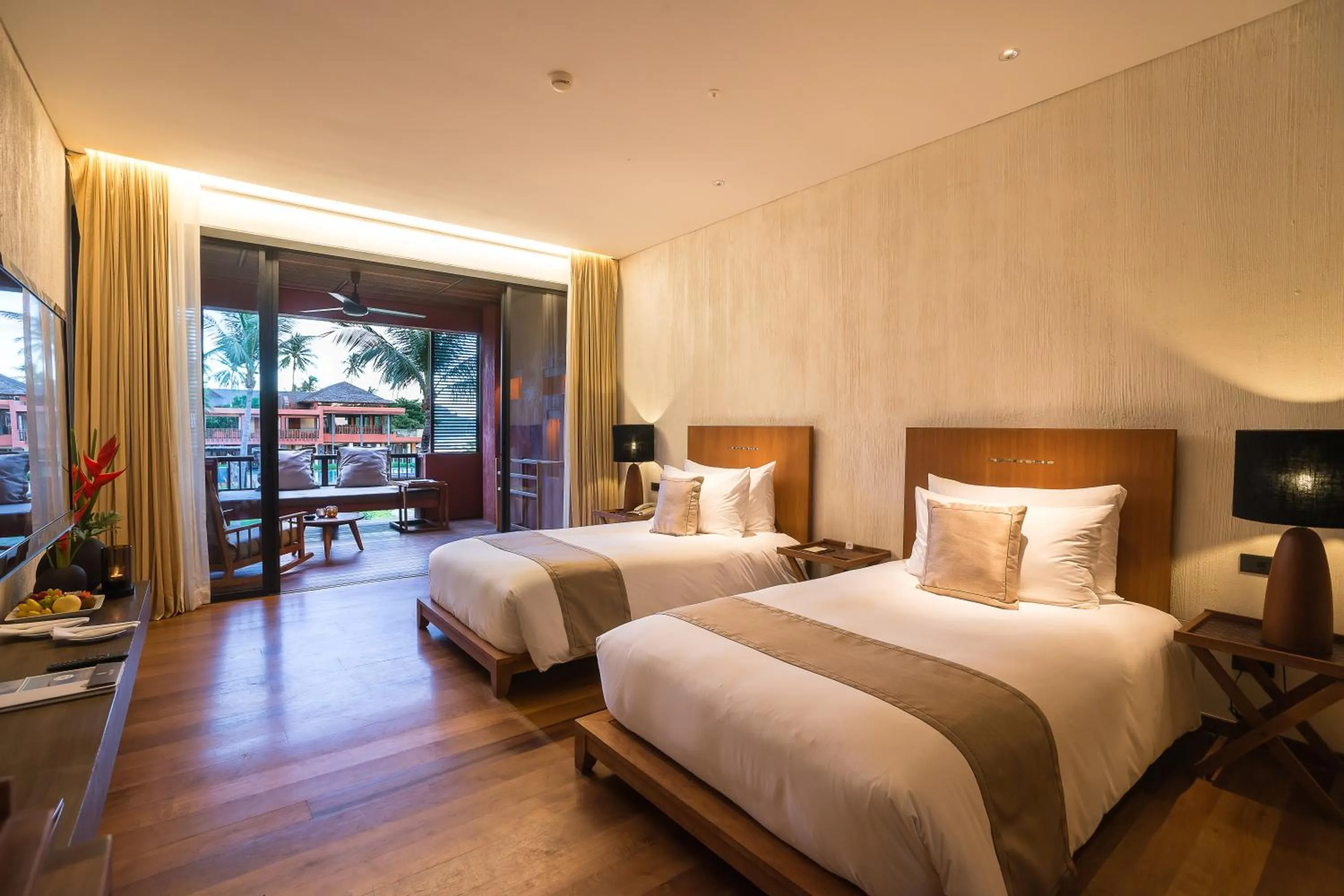 Bed in Hansar Samui Resort & Spa - SHA Extra Plus