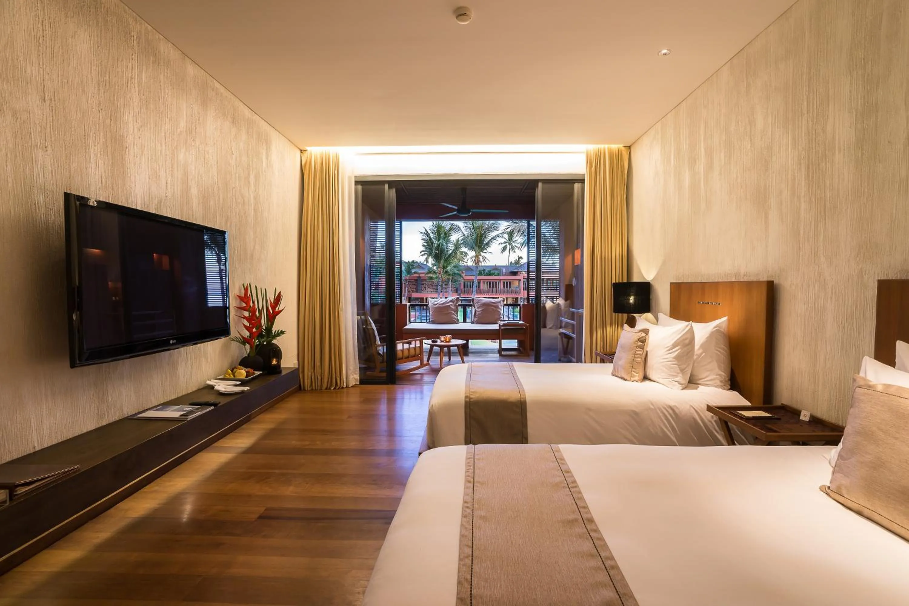 Bed in Hansar Samui Resort & Spa - SHA Extra Plus