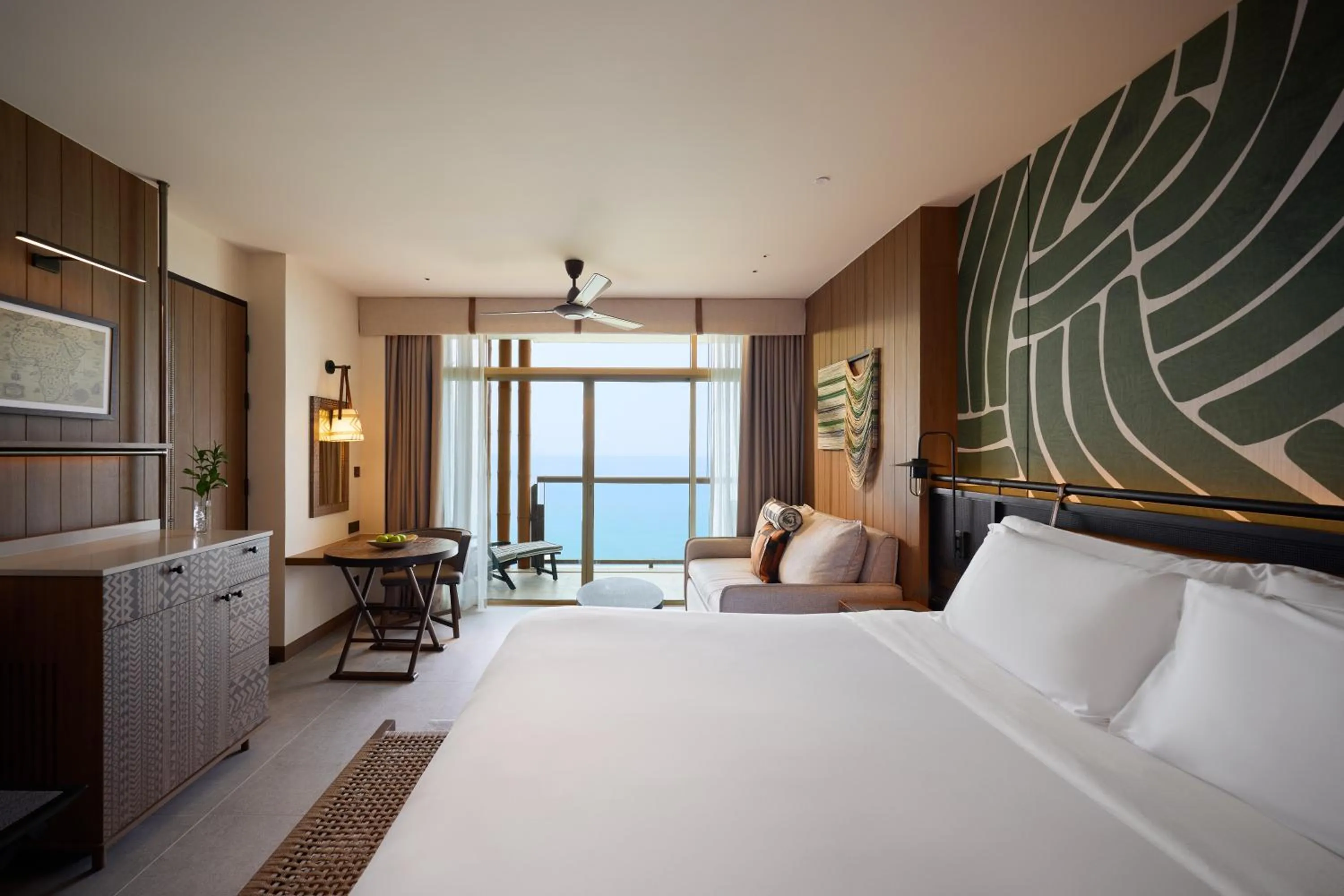 Bed in Centara Grand Mirage Beach Resort Pattaya