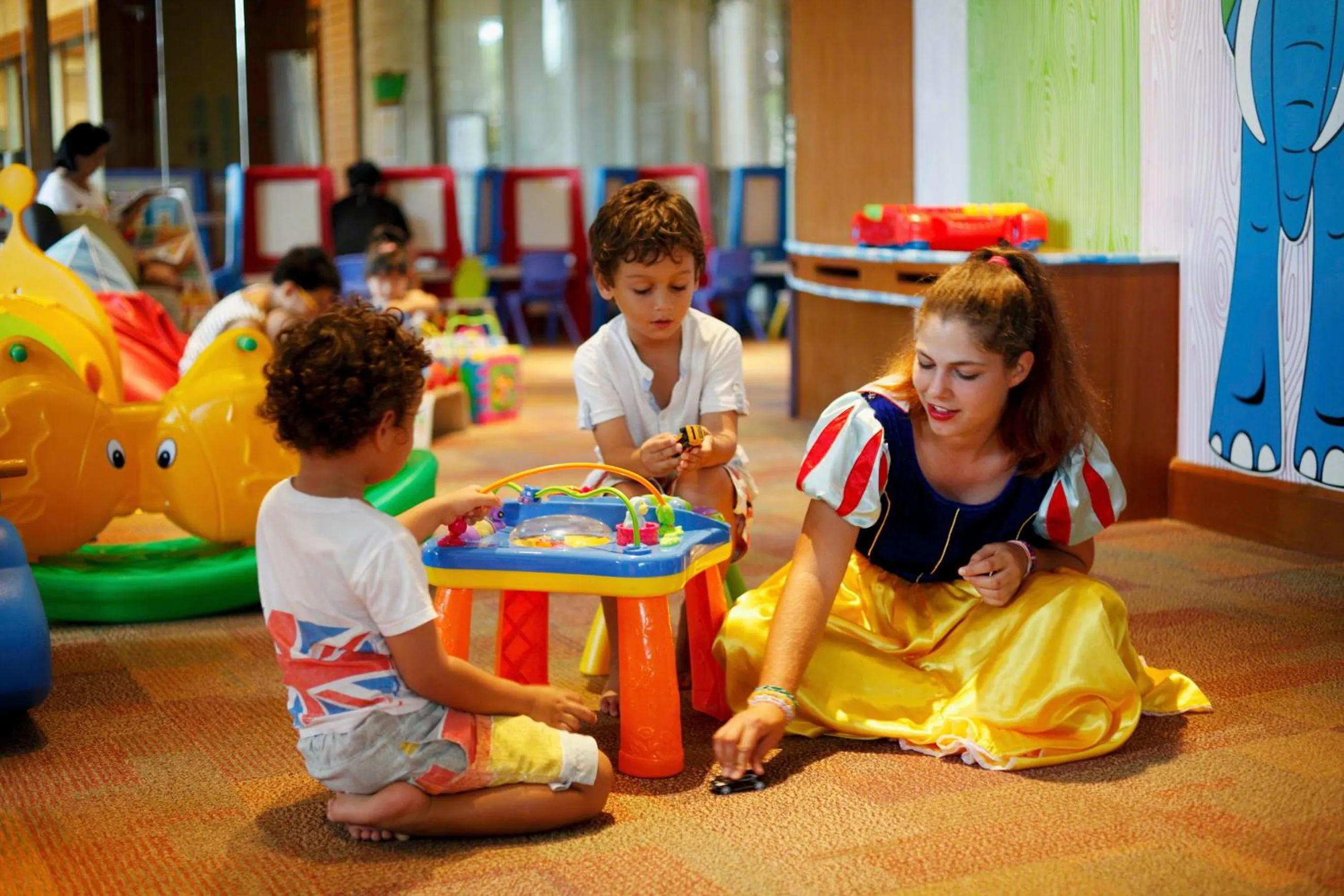 Children play ground in Centara Grand Mirage Beach Resort Pattaya