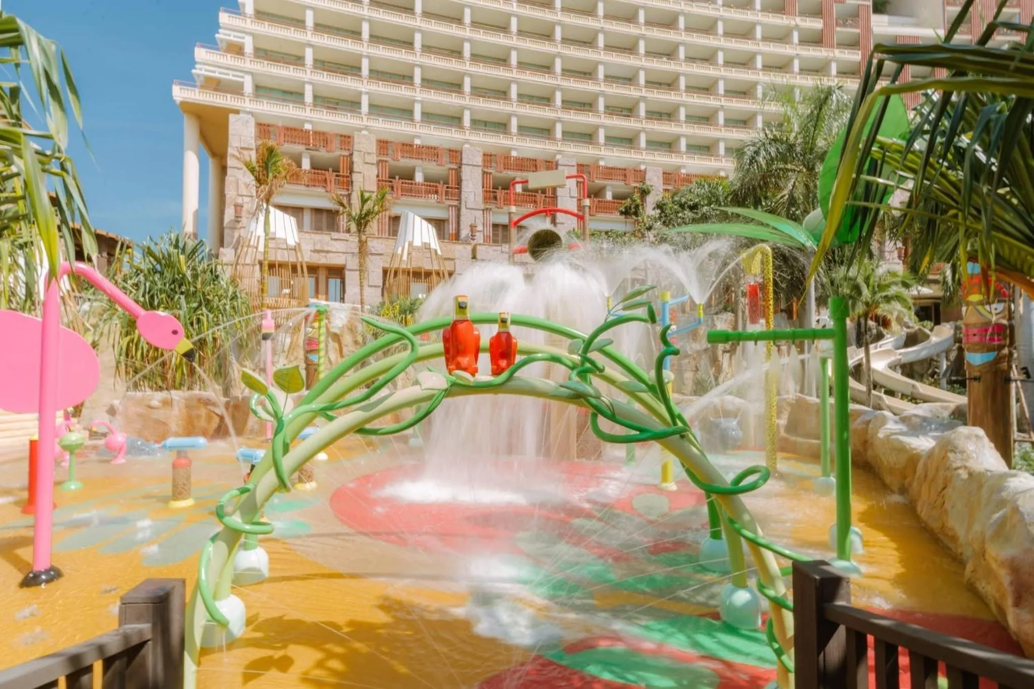 Aqua park in Centara Grand Mirage Beach Resort Pattaya