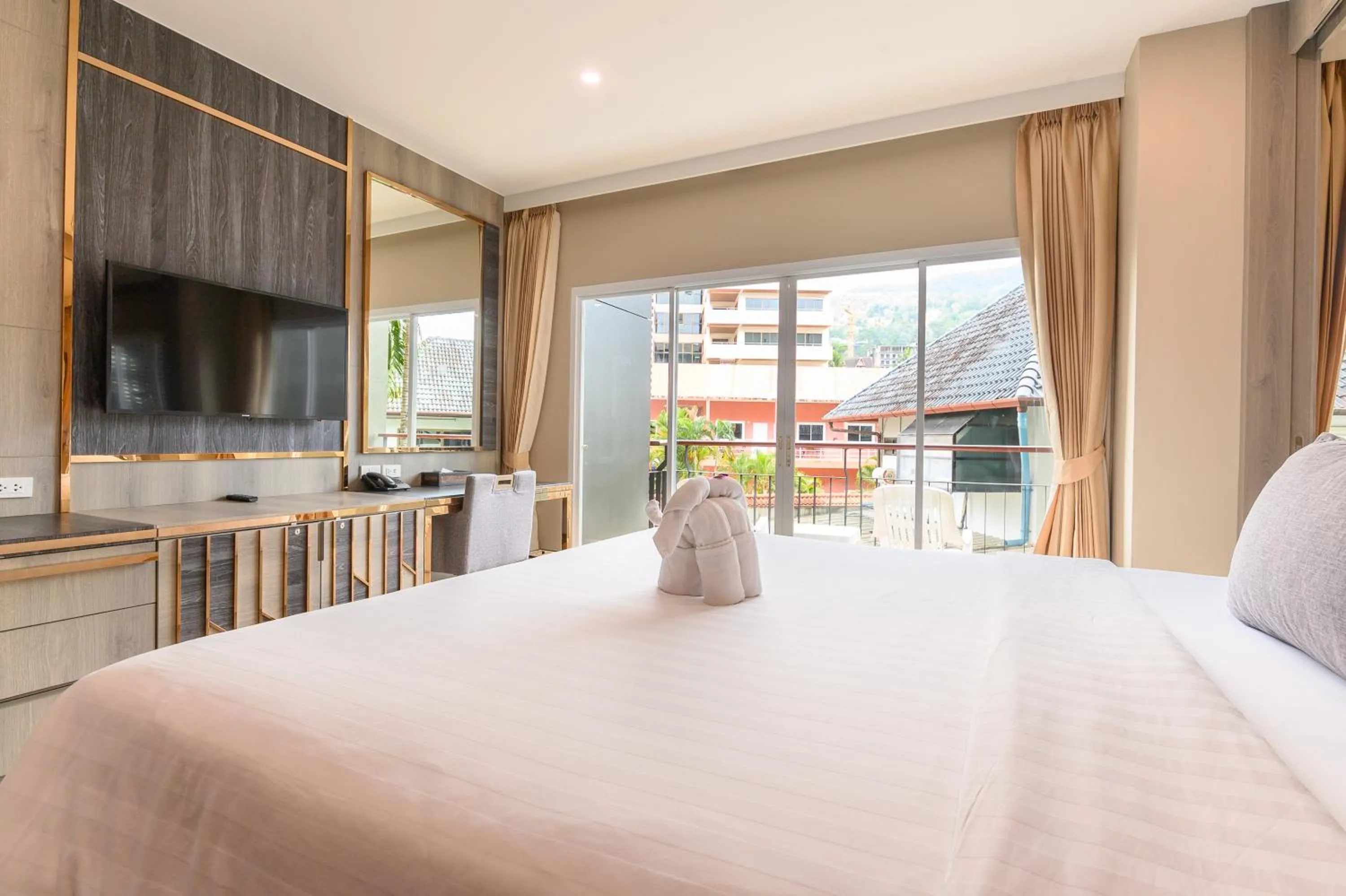 Bedroom, Bed in Andakira Hotel - SHA Extra Plus