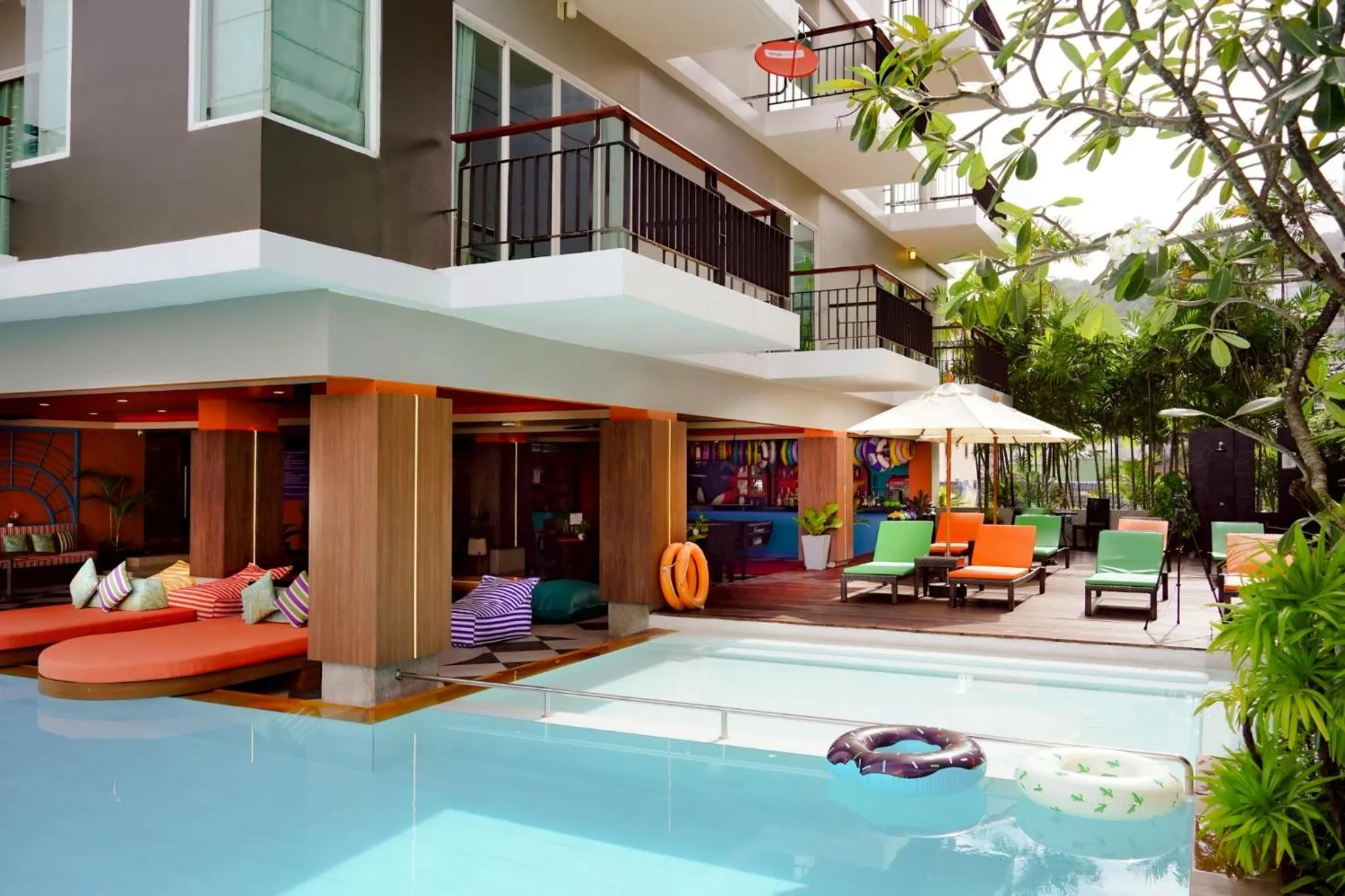 Pool view in Andakira Hotel - SHA Extra Plus