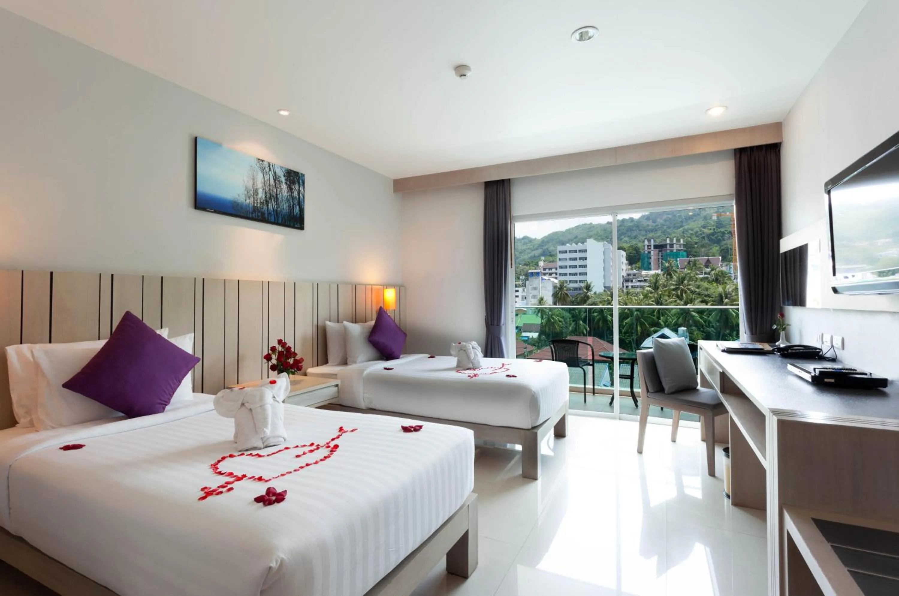 Bedroom, Bed in Andakira Hotel - SHA Extra Plus