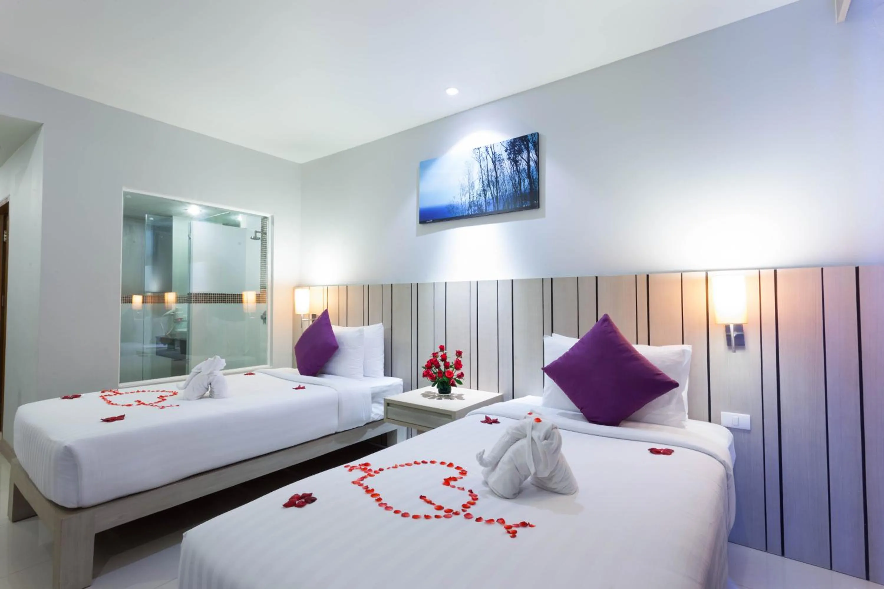 Bedroom, Bed in Andakira Hotel - SHA Extra Plus