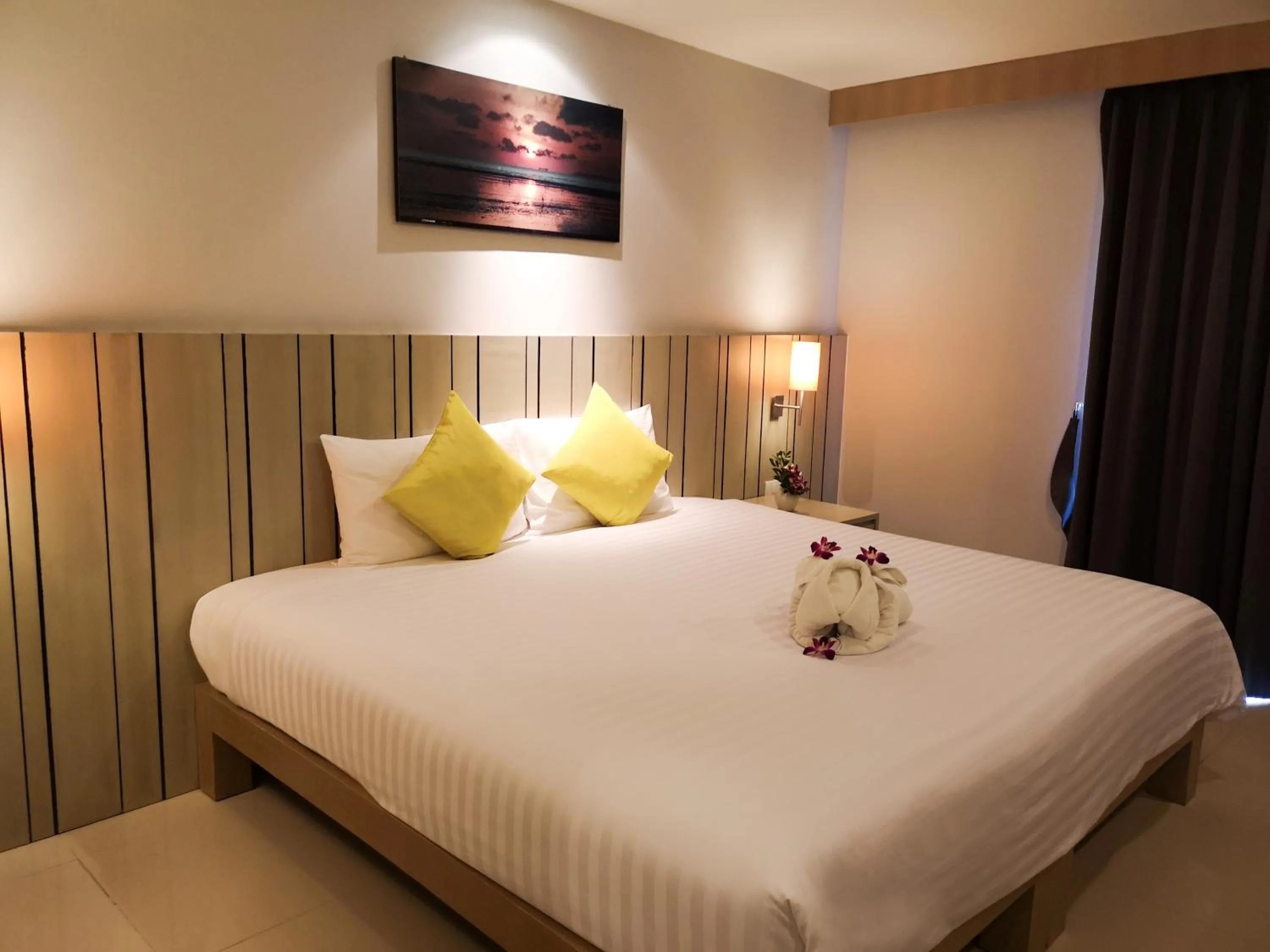 Bedroom, Bed in Andakira Hotel - SHA Extra Plus