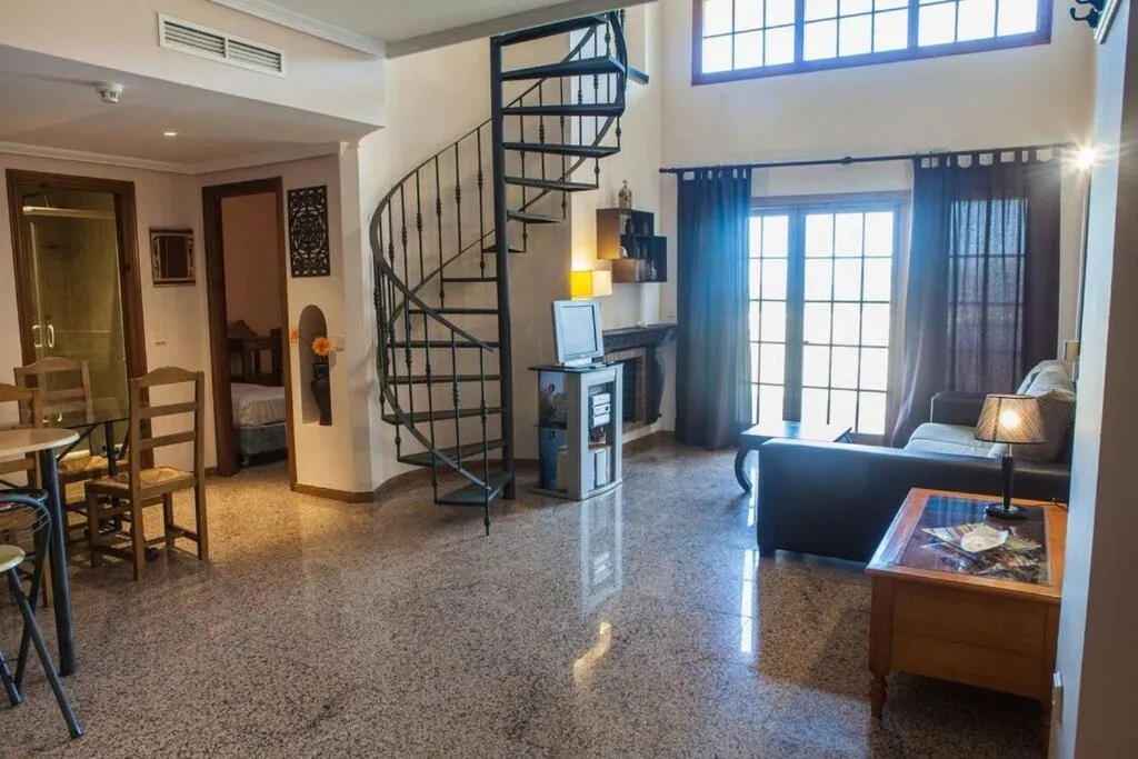 Living room in Apartamentos Turísticos Bahía Sur