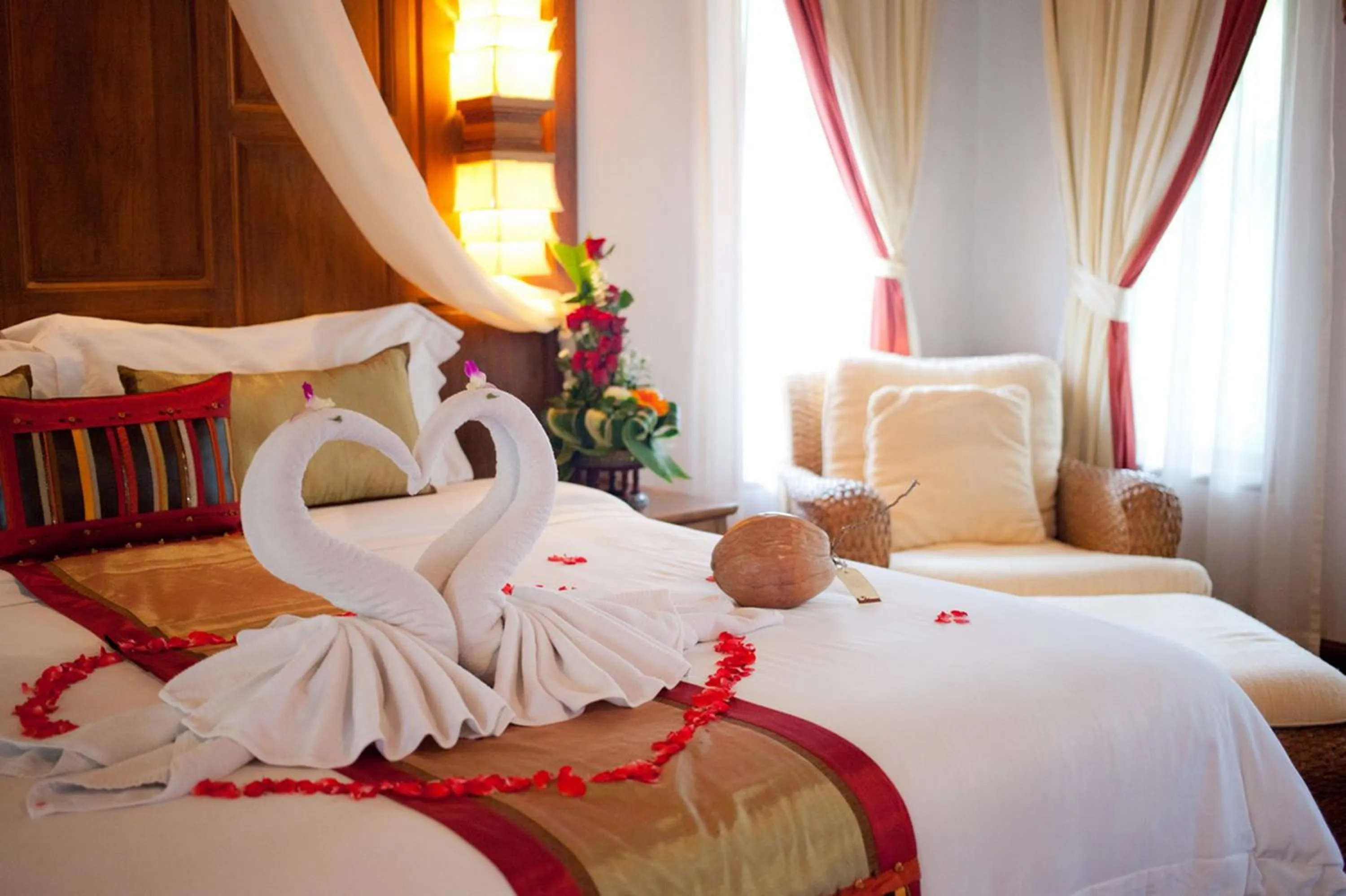 Bedroom, Bed in Muang Samui Spa Resort