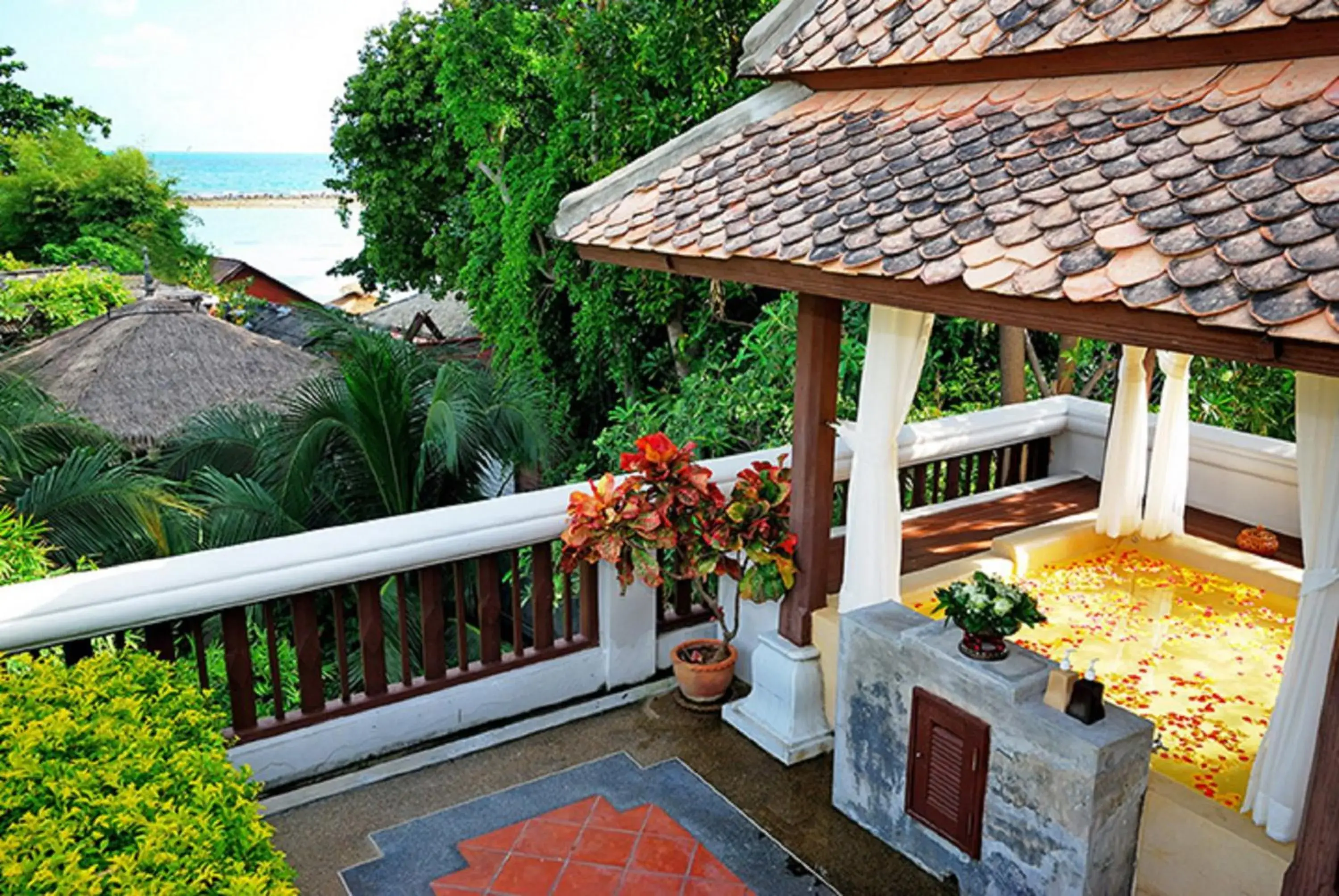 Sea view in Muang Samui Spa Resort - SHA Extra Plus Sea view in Muang Samui Spa Resort - SHA Extra Plus