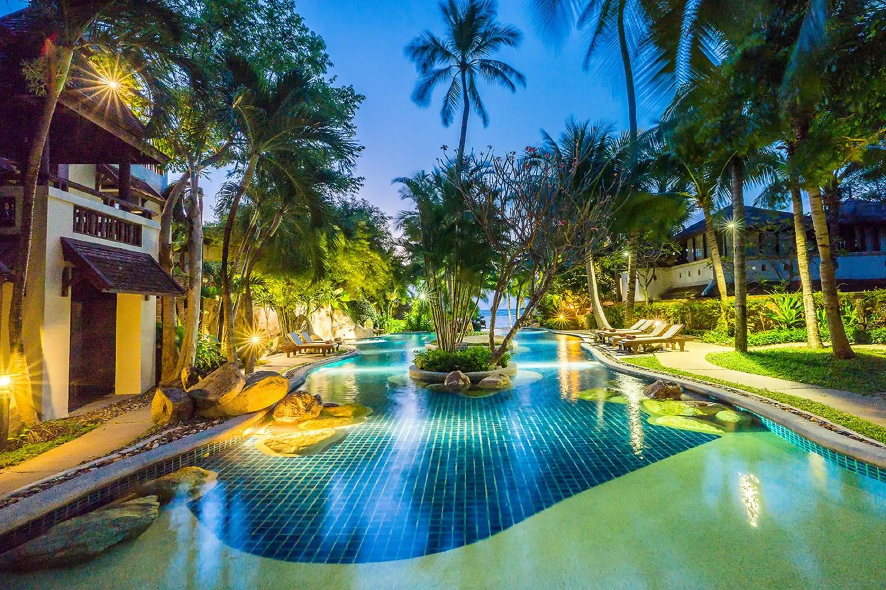 Swimming pool in Muang Samui Spa Resort - SHA Extra Plus Swimming pool in Muang Samui Spa Resort - SHA Extra Plus