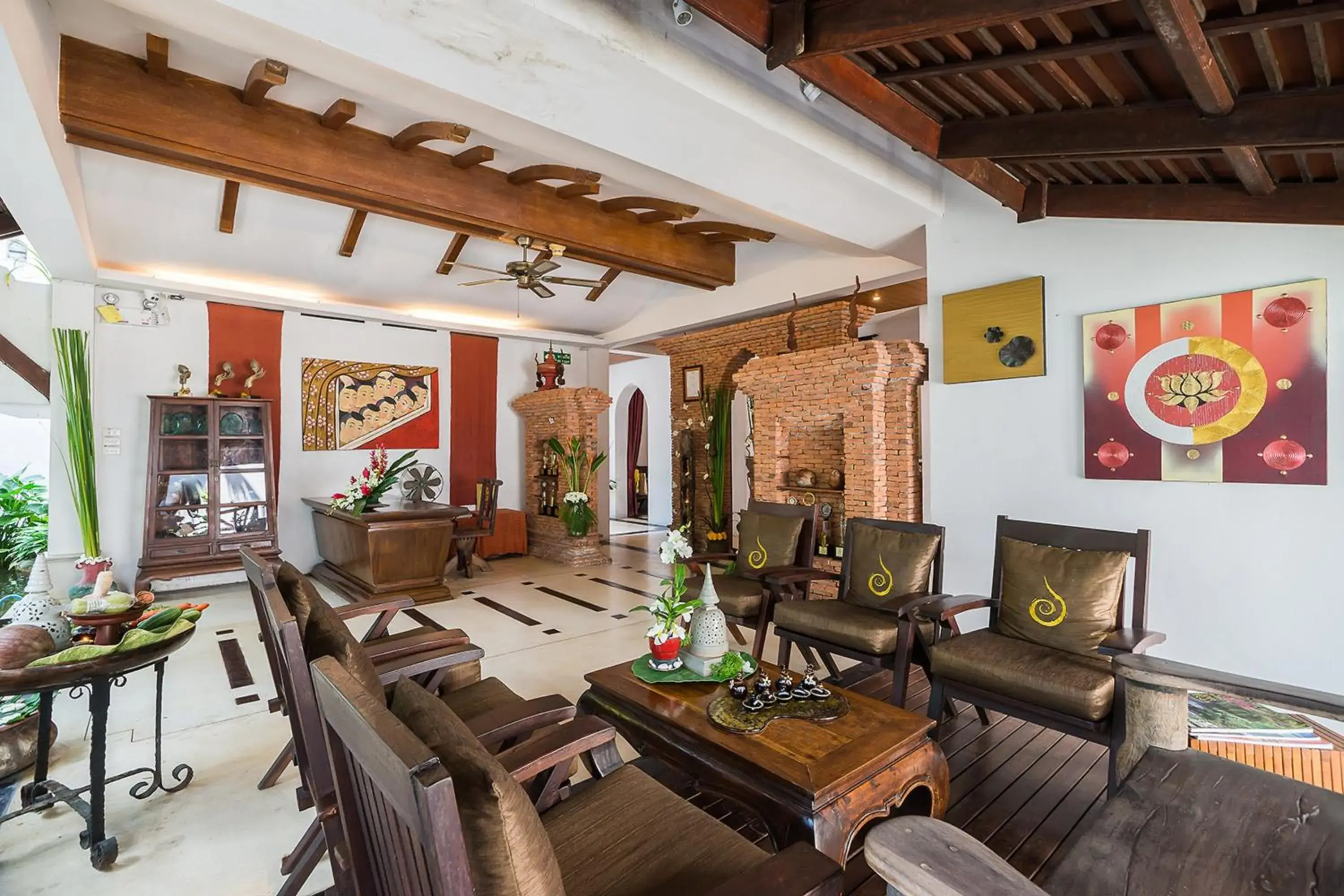Lobby or reception in Muang Samui Spa Resort - SHA Extra Plus Lobby or reception in Muang Samui Spa Resort - SHA Extra Plus