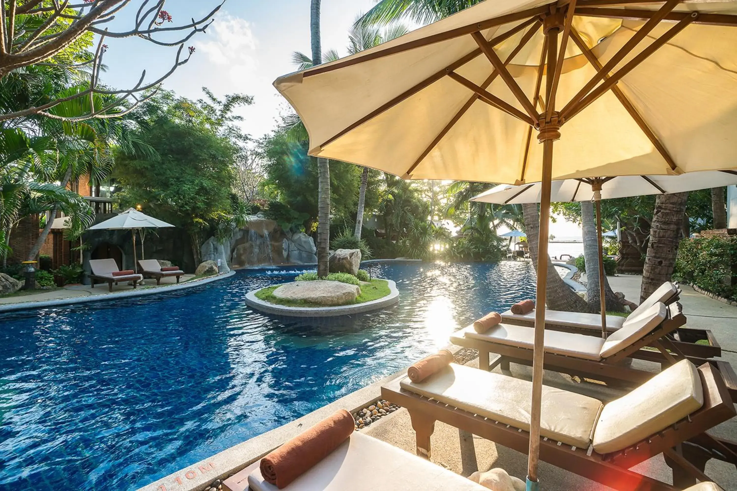 Swimming pool in Muang Samui Spa Resort - SHA Extra Plus Swimming pool in Muang Samui Spa Resort - SHA Extra Plus