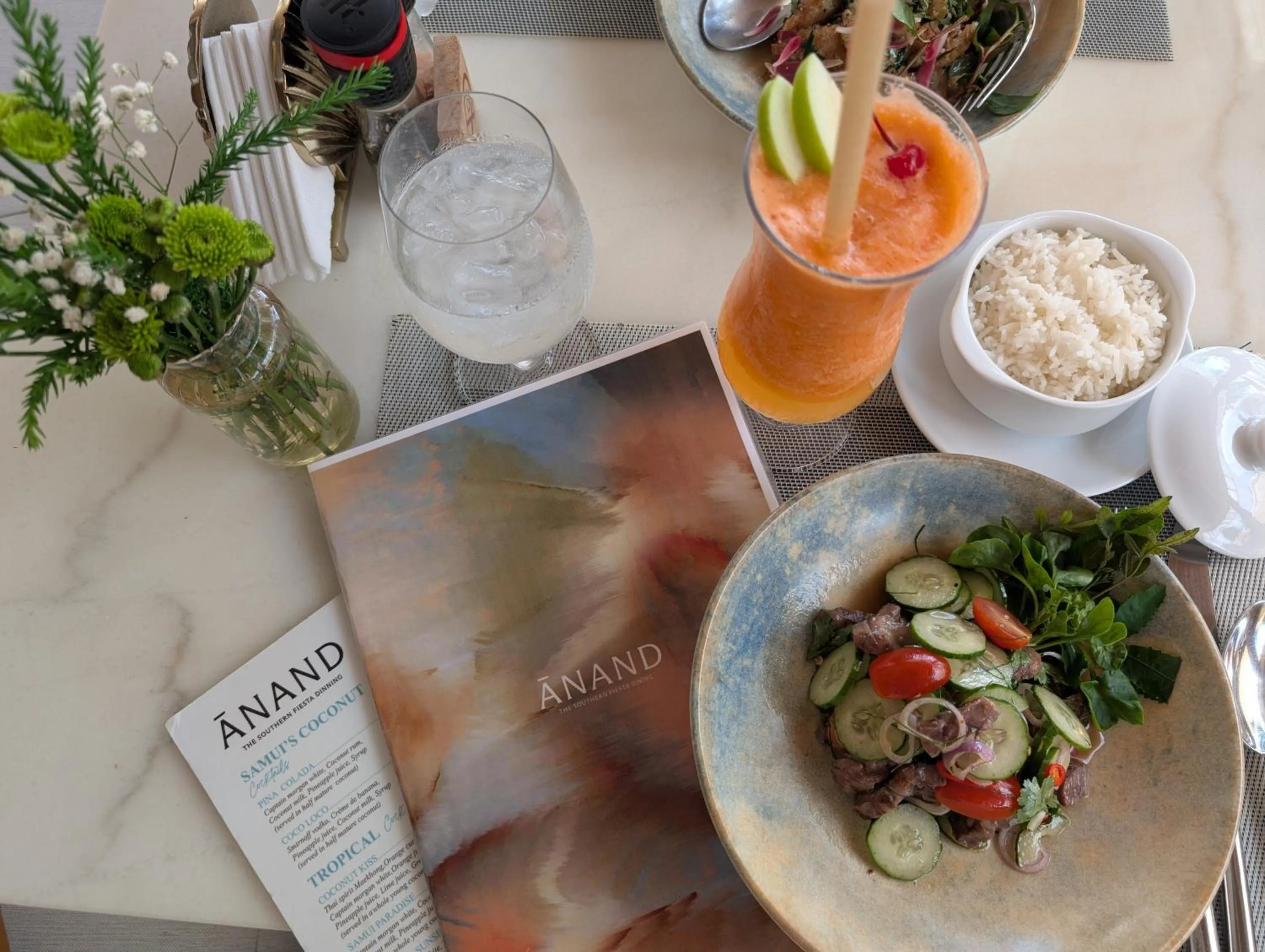 Food close-up in Muang Samui Spa Resort