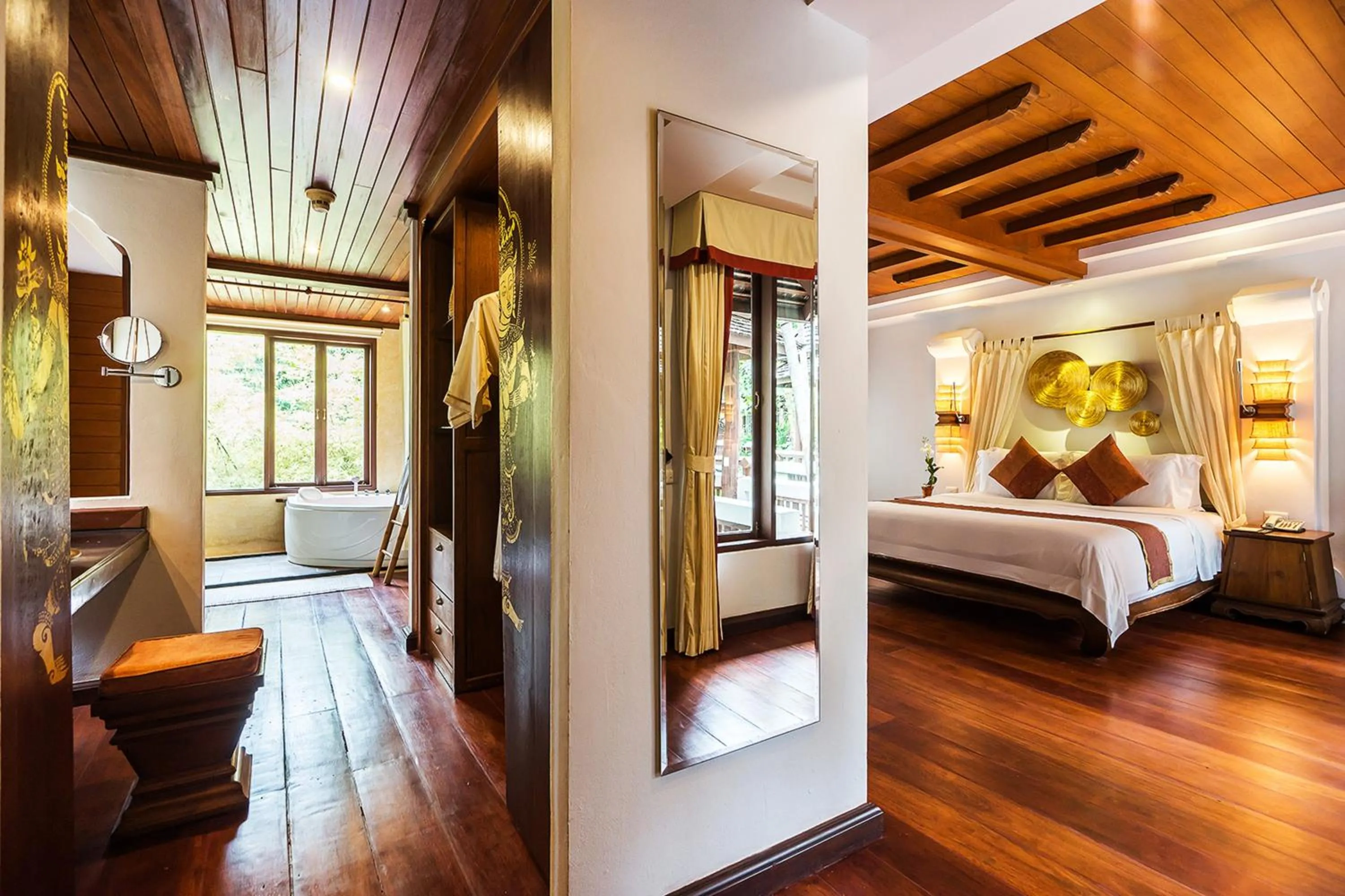 Bedroom, Bed in Muang Samui Spa Resort