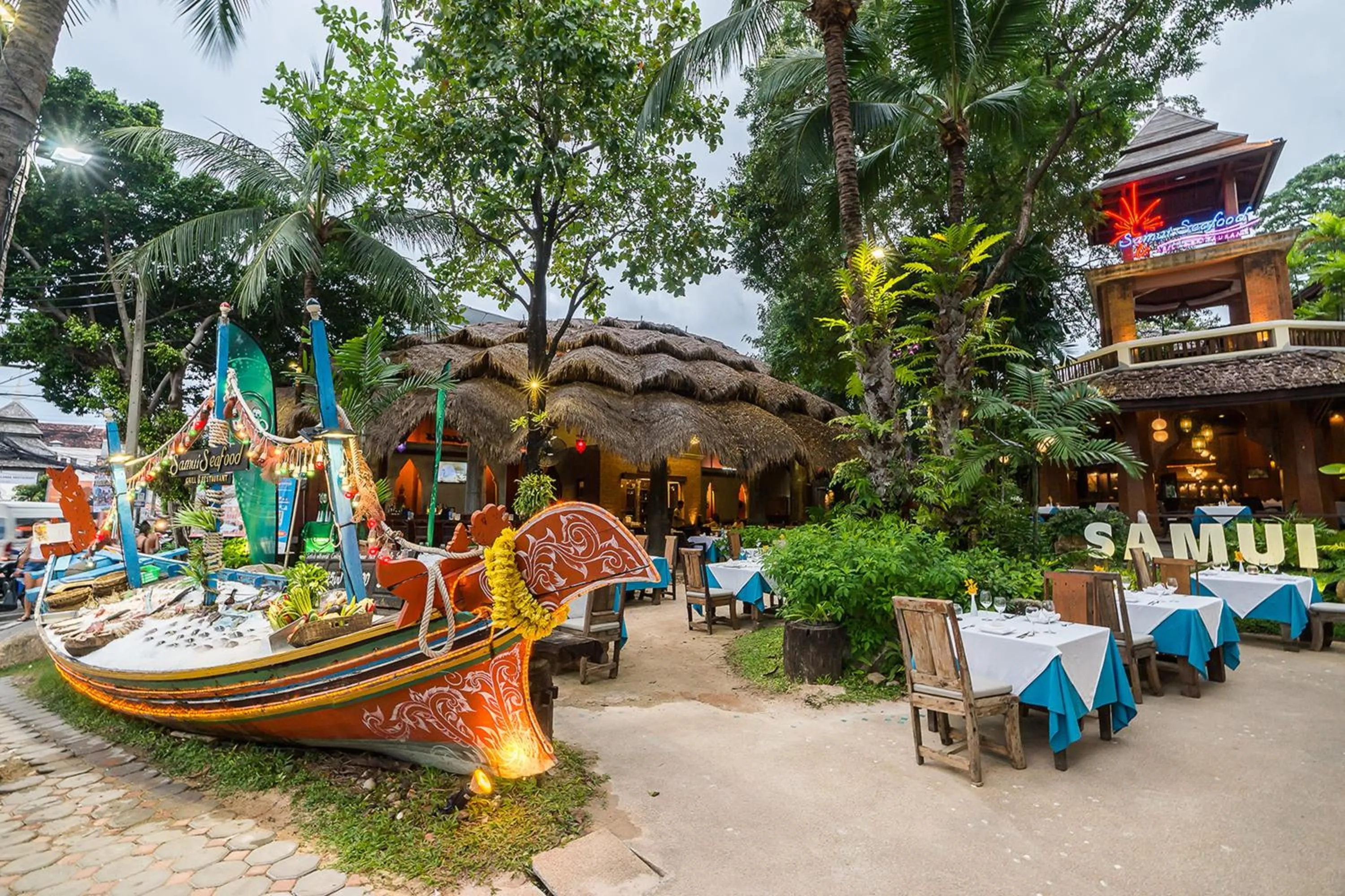 Restaurant/places to eat in Muang Samui Spa Resort