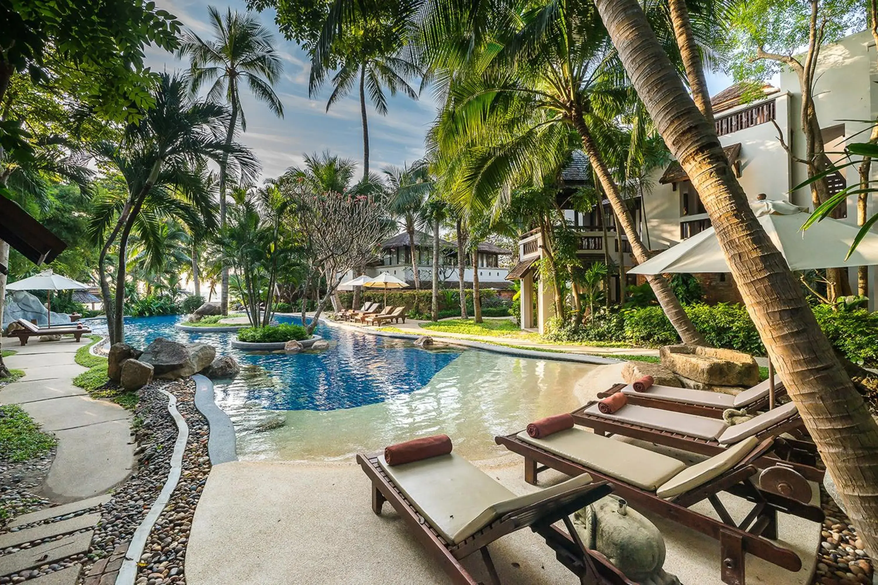 Swimming pool in Muang Samui Spa Resort - SHA Extra Plus Swimming pool in Muang Samui Spa Resort - SHA Extra Plus