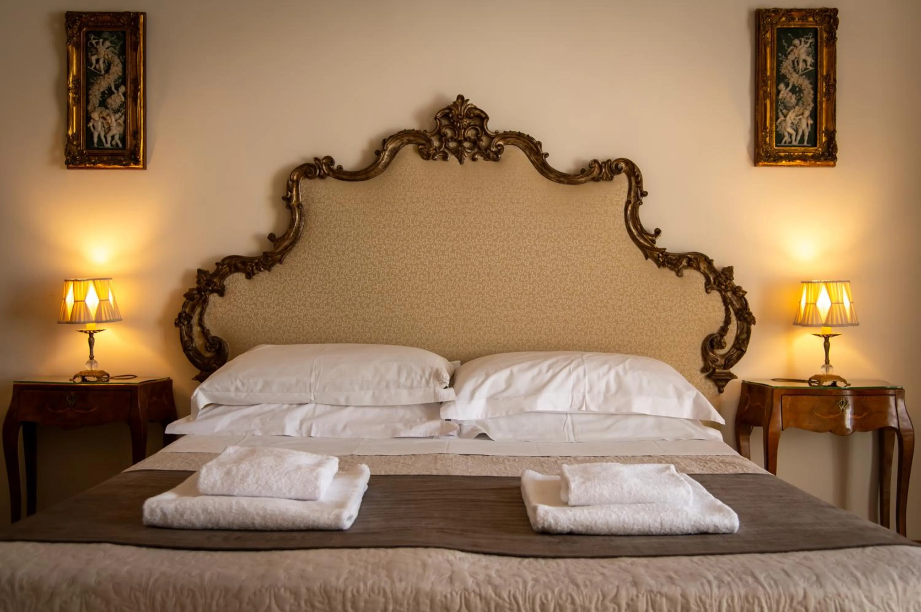 Bed in Sant'Ivo Apartments