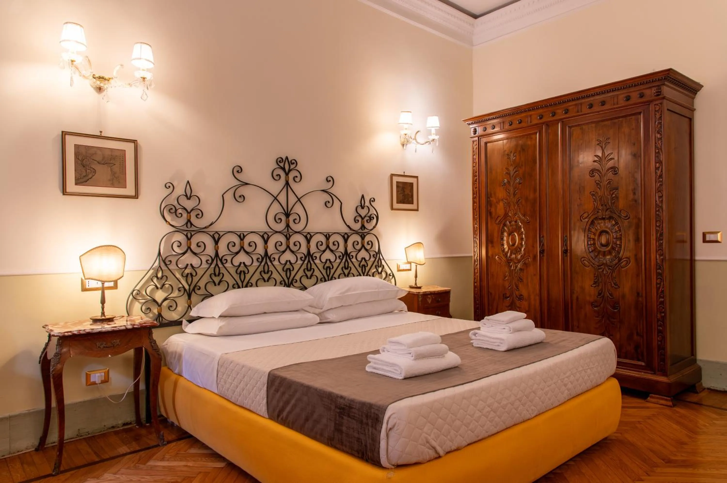 Bed in Sant'Ivo Apartments