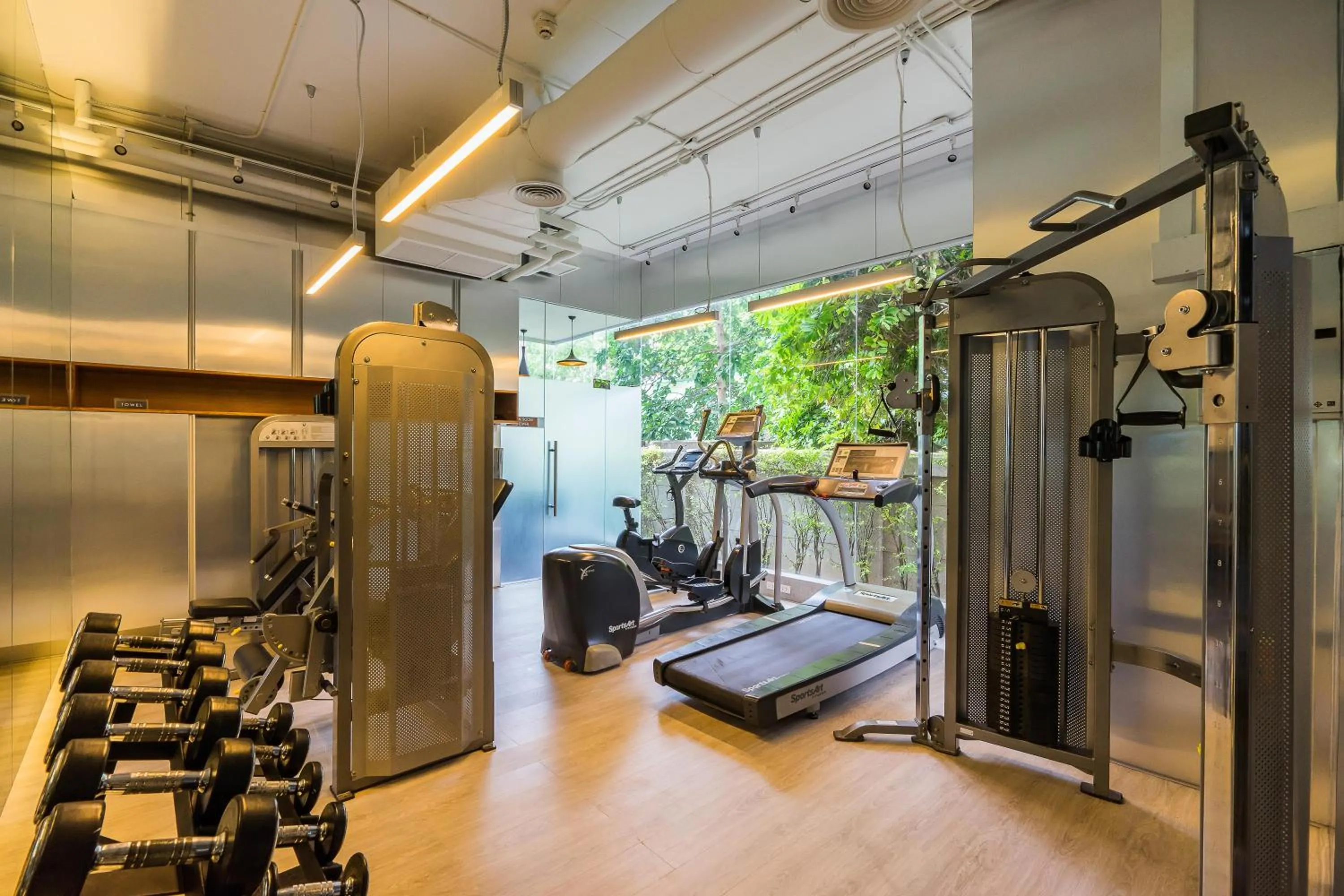 Fitness centre/facilities in Hotel Vista