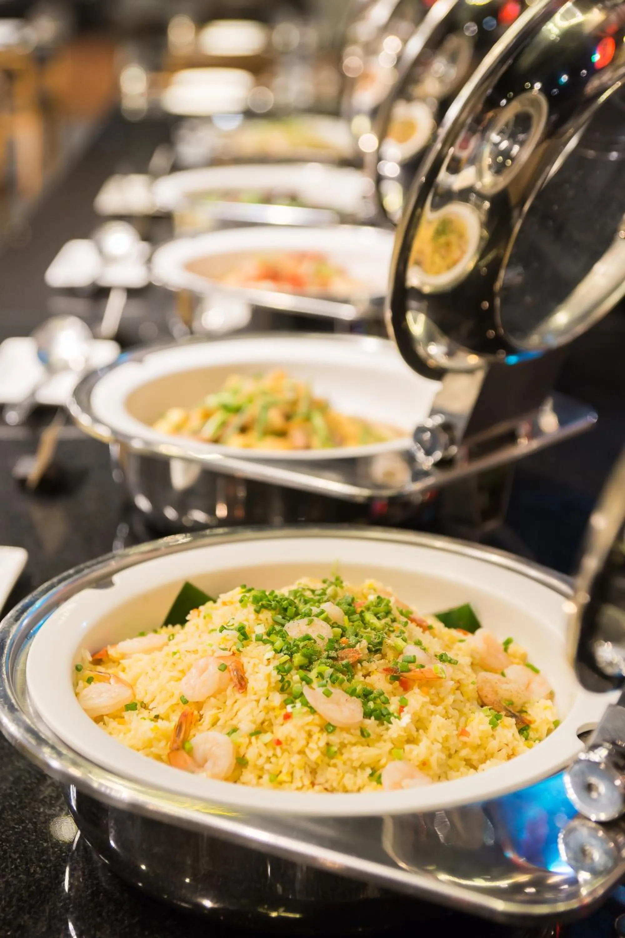 Buffet breakfast in Hotel Vista