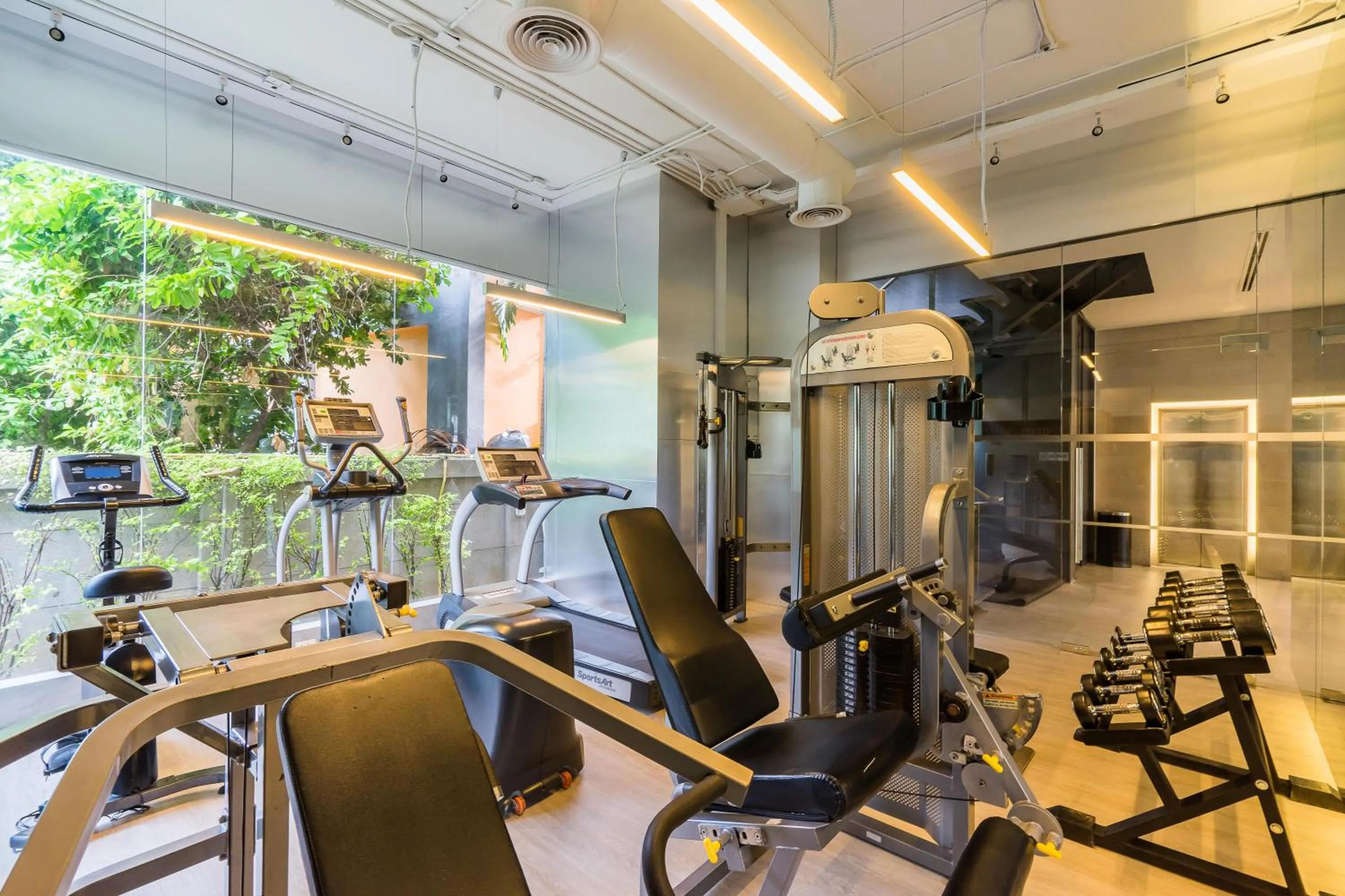 Fitness centre/facilities in Hotel Vista