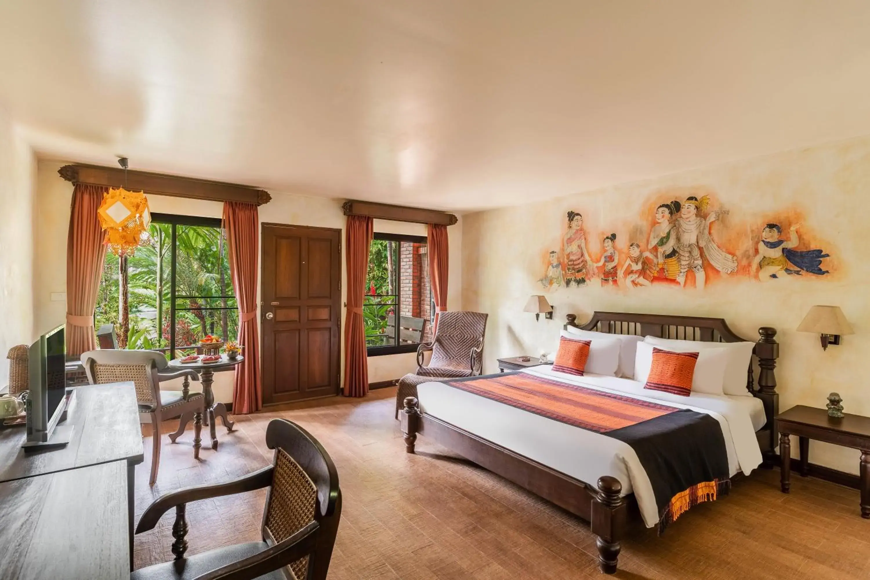 Bed in Yaang Come Village Hotel Bed in Yaang Come Village Hotel