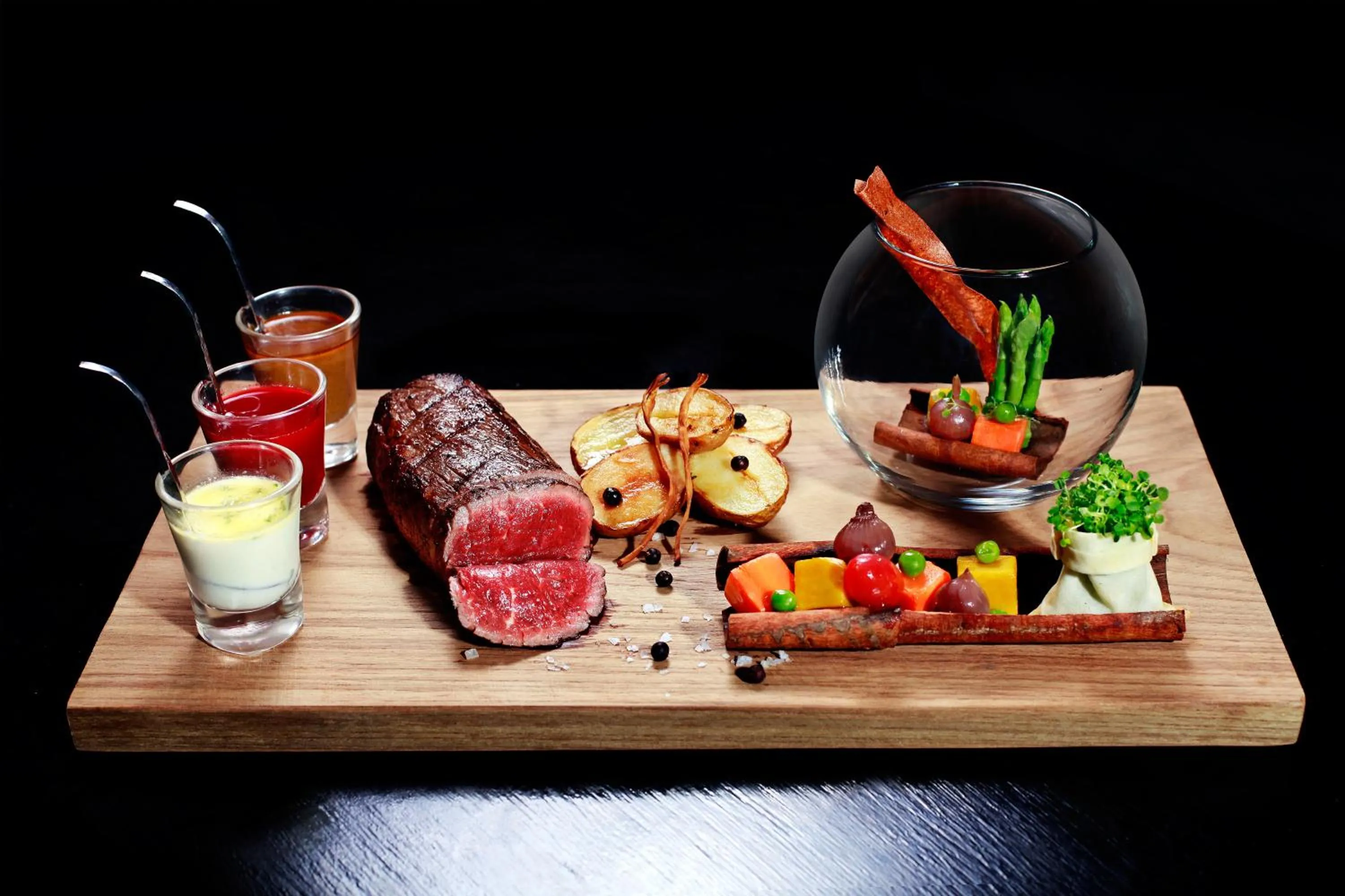 Food close-up in The Library