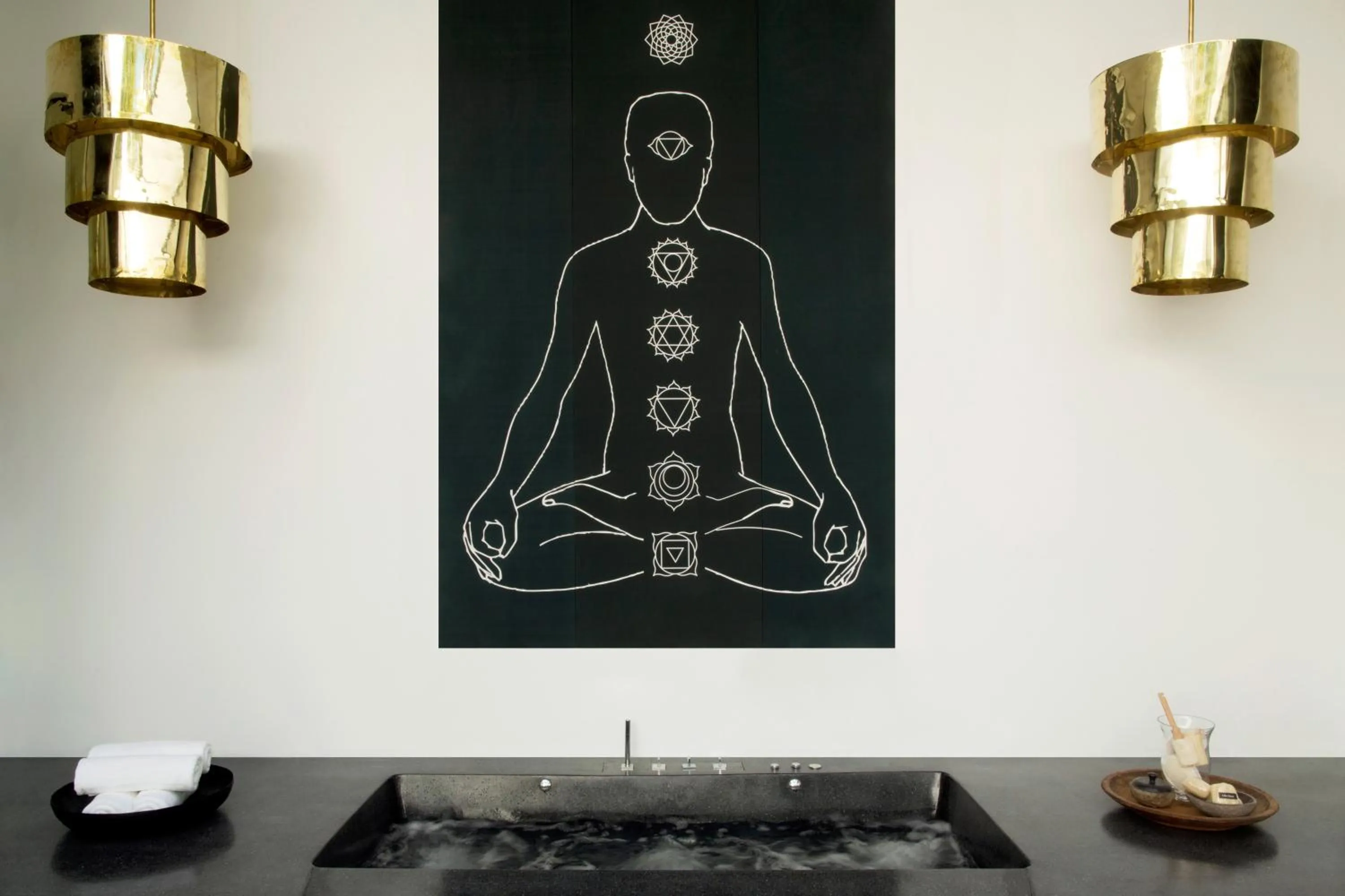 Bathroom in The Library