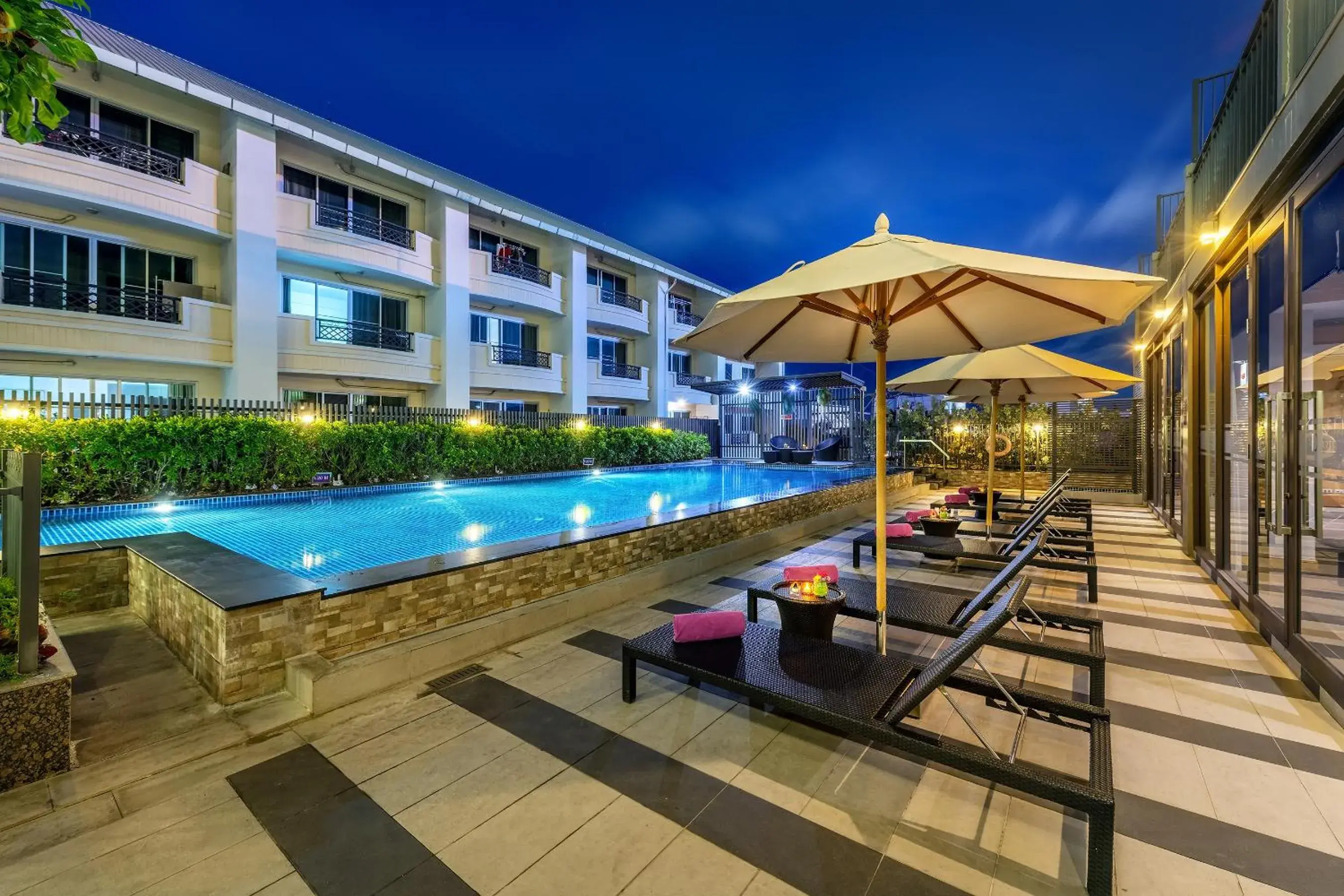 Swimming pool in PLAAI Prime Hotel Rayong SHA Extra Plus Swimming pool in PLAAI Prime Hotel Rayong SHA Extra Plus